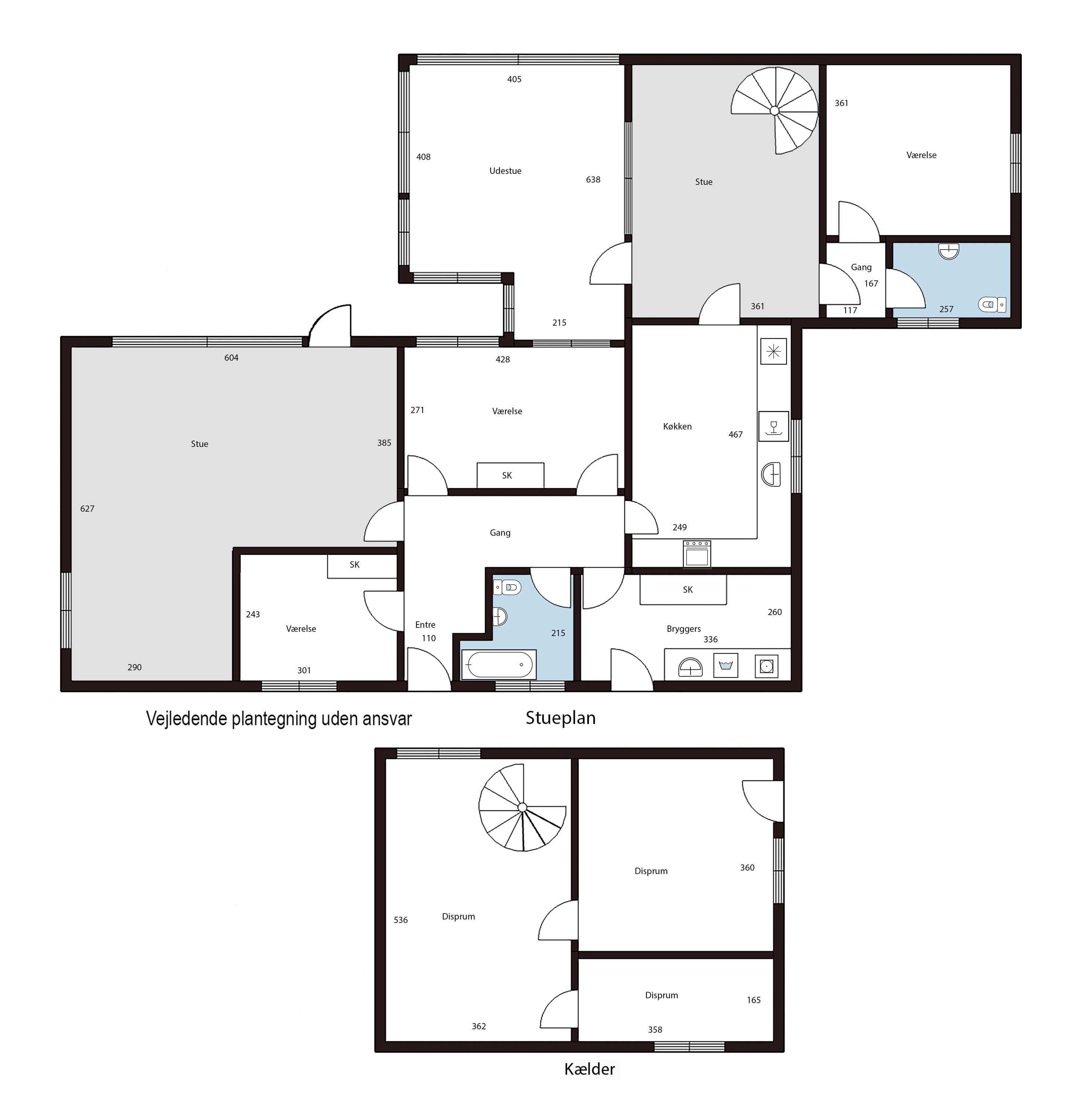 Plantegninger billede af Berildsvej 35, 5610 Assens