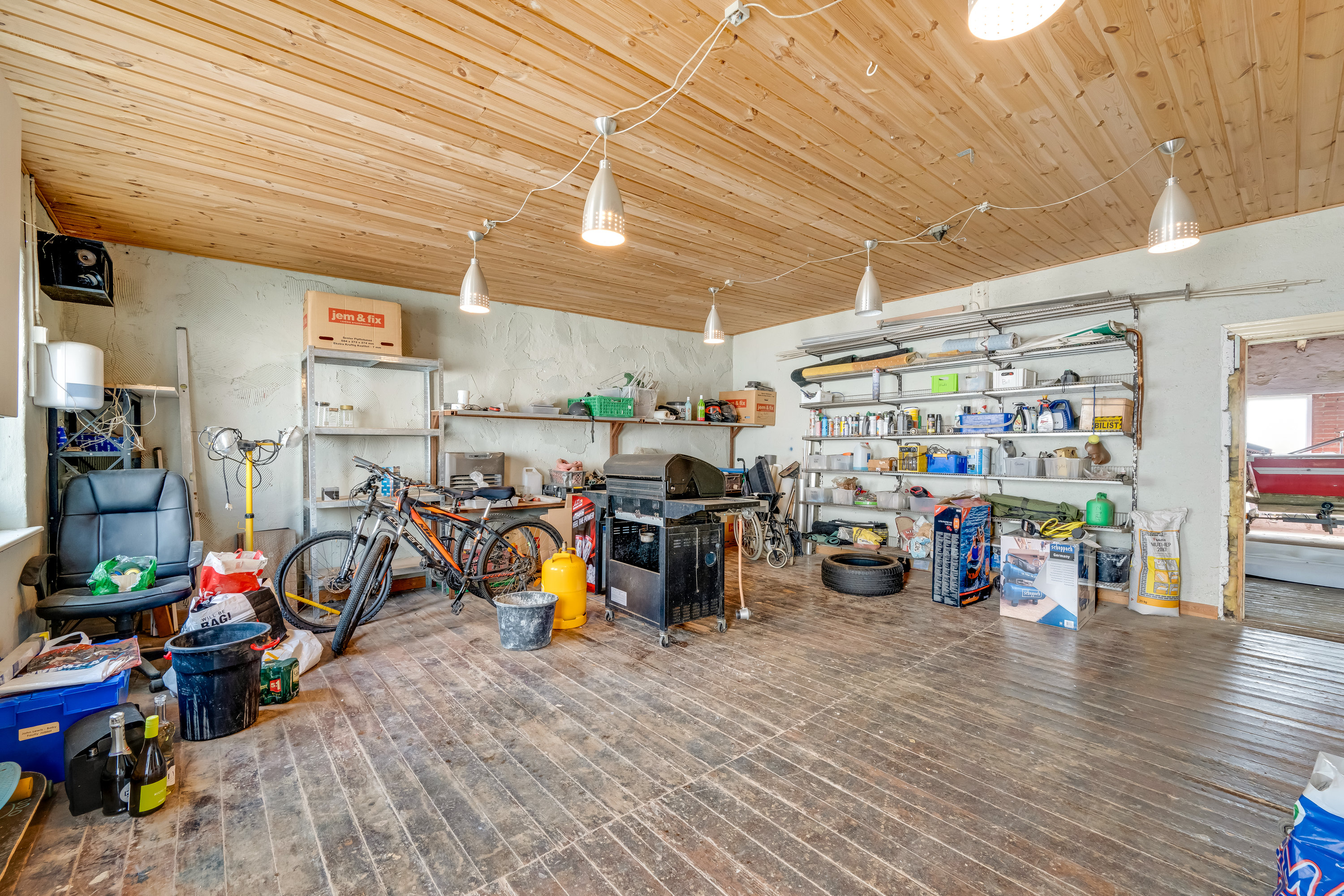 Fremhævet værksted billede i fuldskærmstilstand. Billede af Gl Kongevej 23, 6920 Videbæk