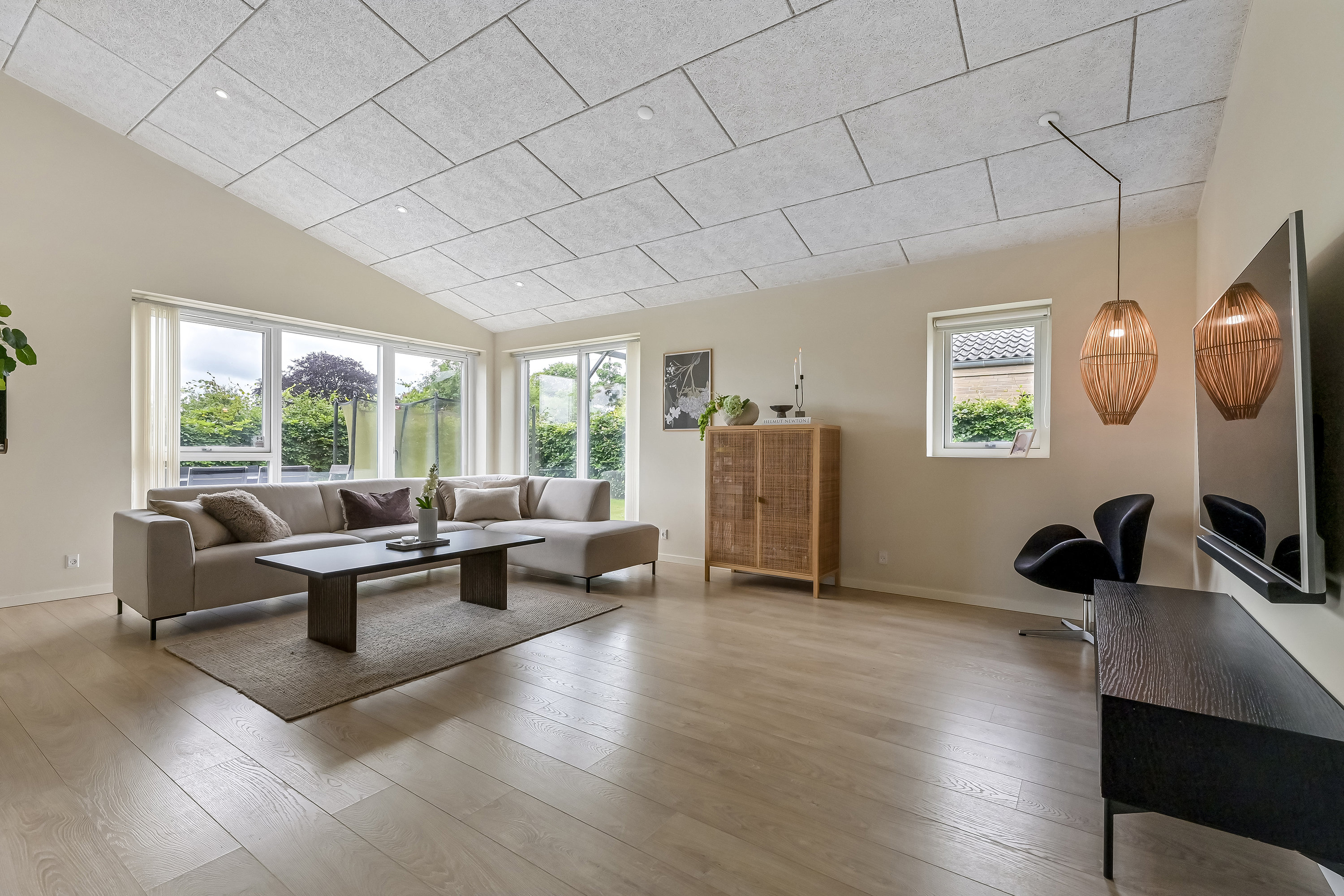 Fremhævet stue billede i fuldskærmstilstand. Billede af Gødstrupvænget 16, Snejbjerg, 7400 Herning