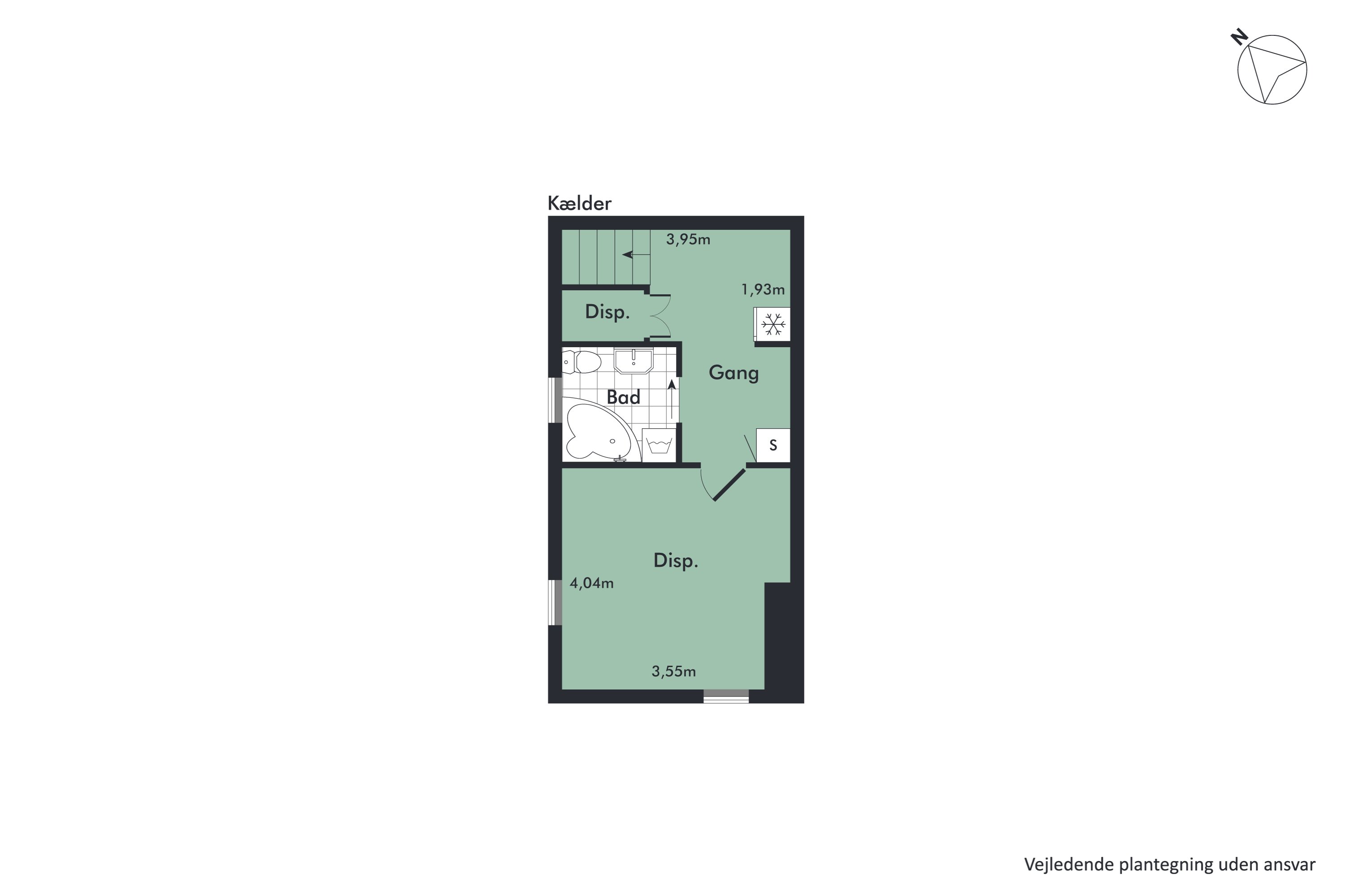Plantegninger billede af Niels Lykkes Gade 16, 9400 Nørresundby
