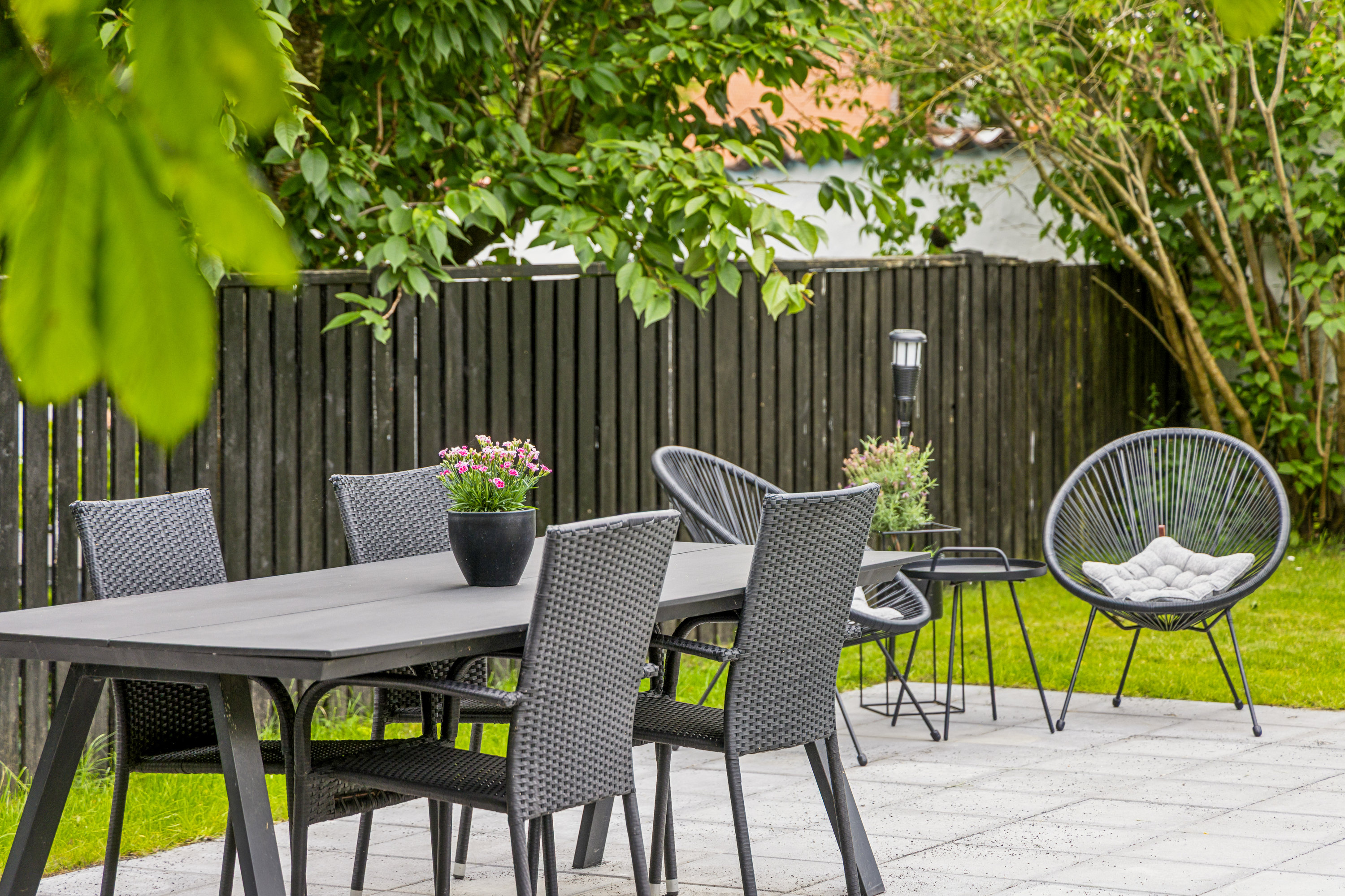 Fremhævet terrasse billede i fuldskærmstilstand. Billede af Niels Lykkes Gade 16, 9400 Nørresundby