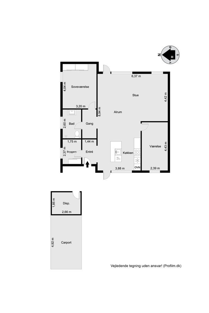 Plantegninger billede af Tavlund Krat 6, Lind, 7400 Herning