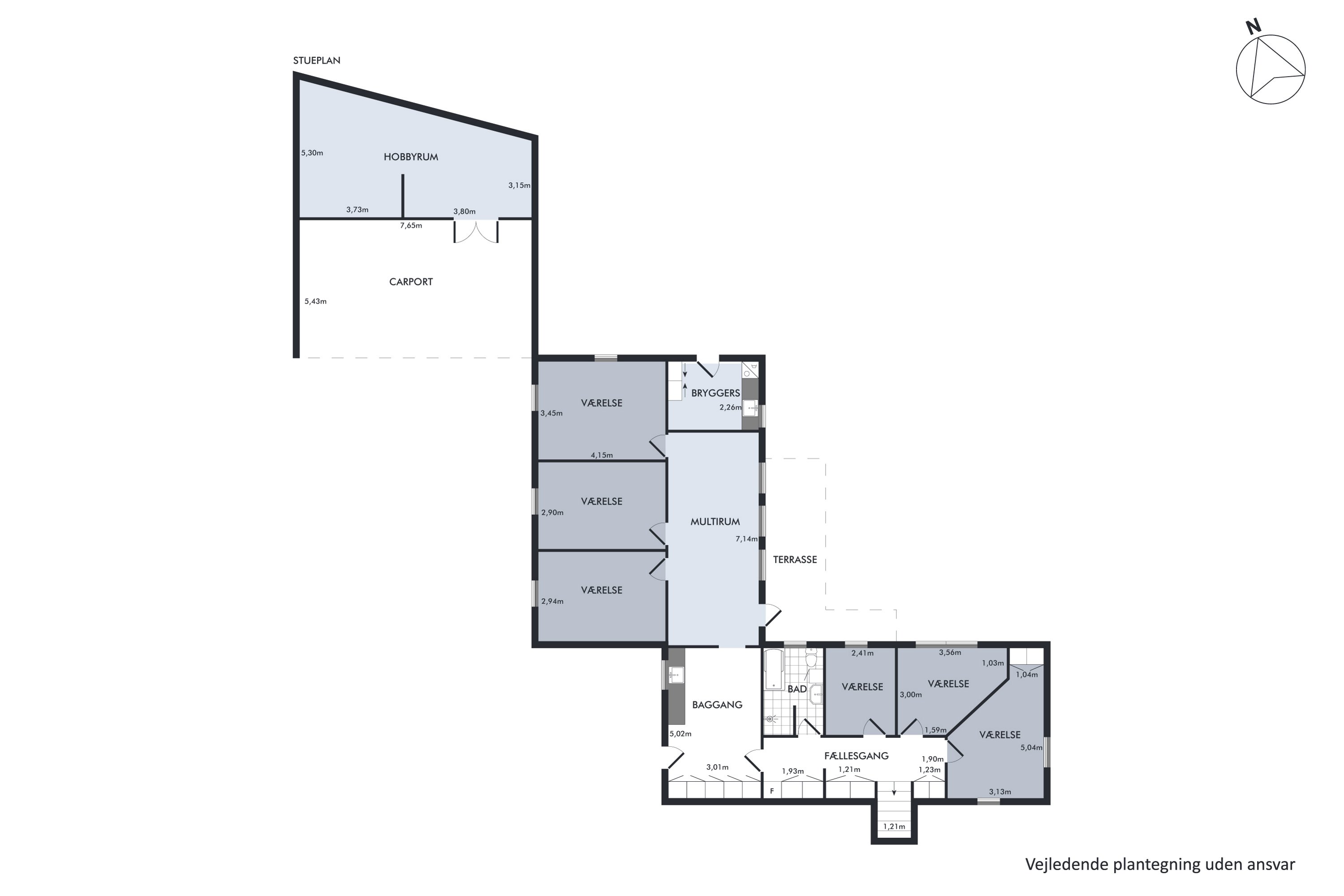 Plantegninger billede af Lyngbjergvej 15, Faarup, 7900 Nykøbing M