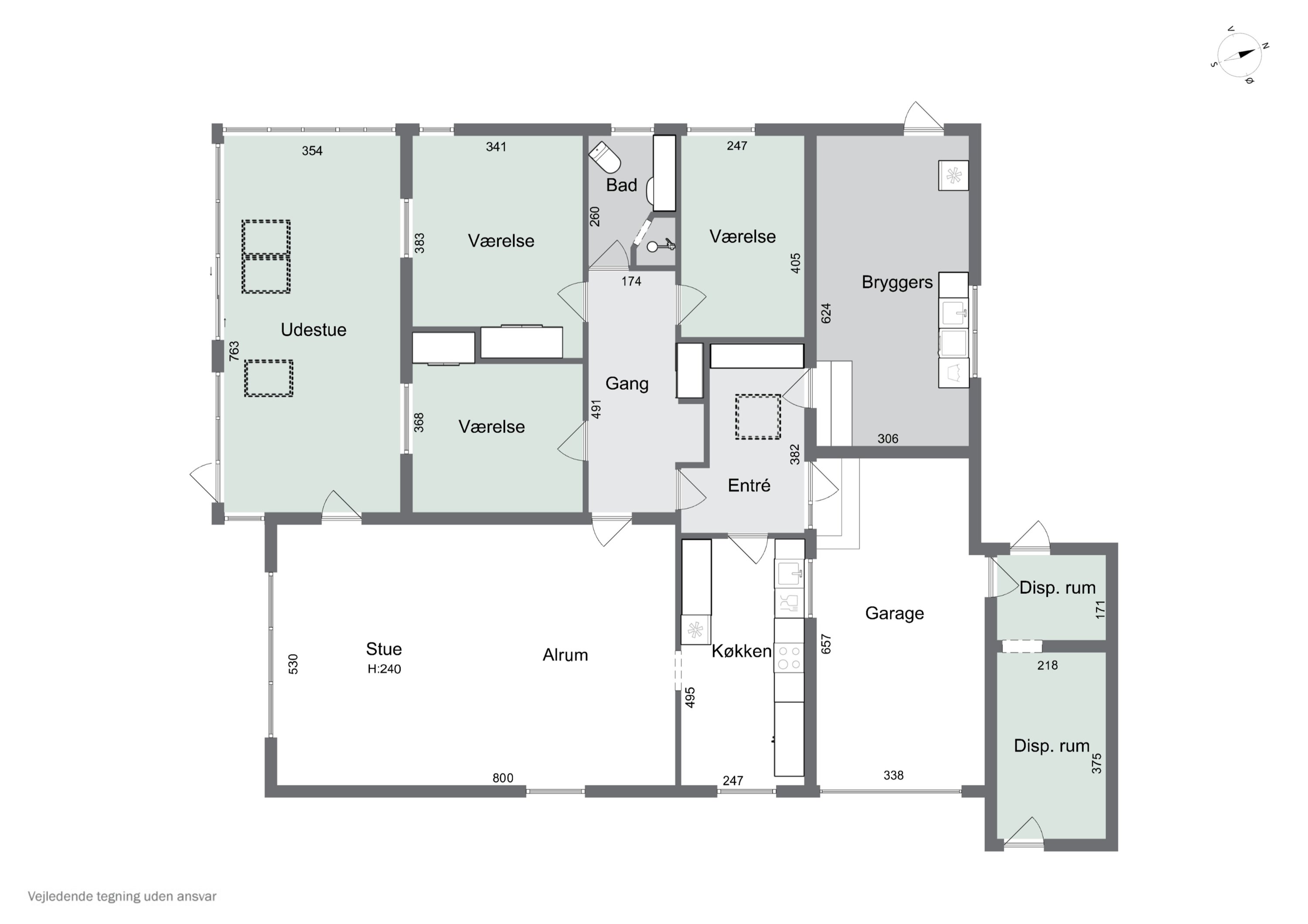 Plantegninger billede af Niels Ebbesensvej 5, 7770 Vestervig
