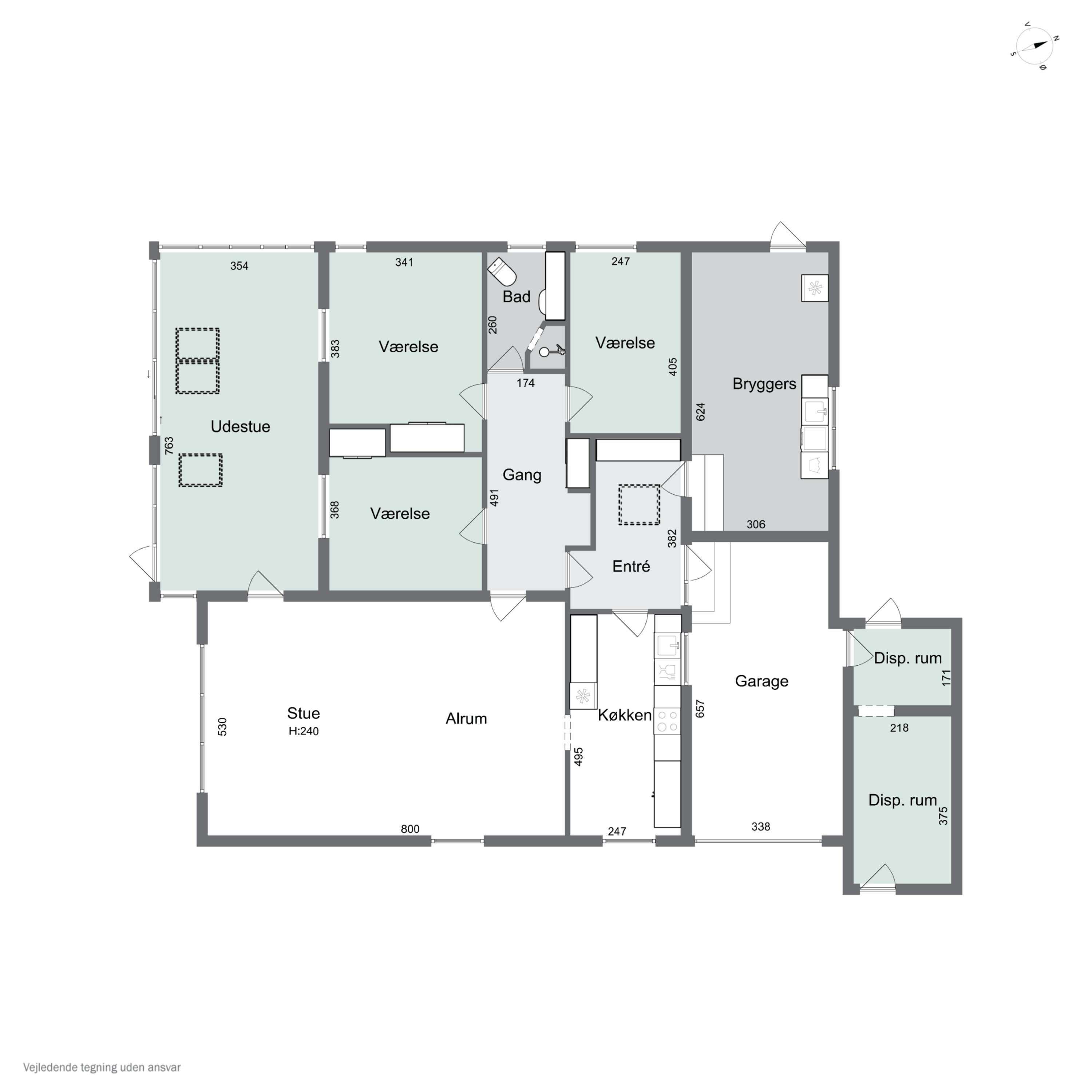 Plantegninger billede af Niels Ebbesensvej 5, 7770 Vestervig