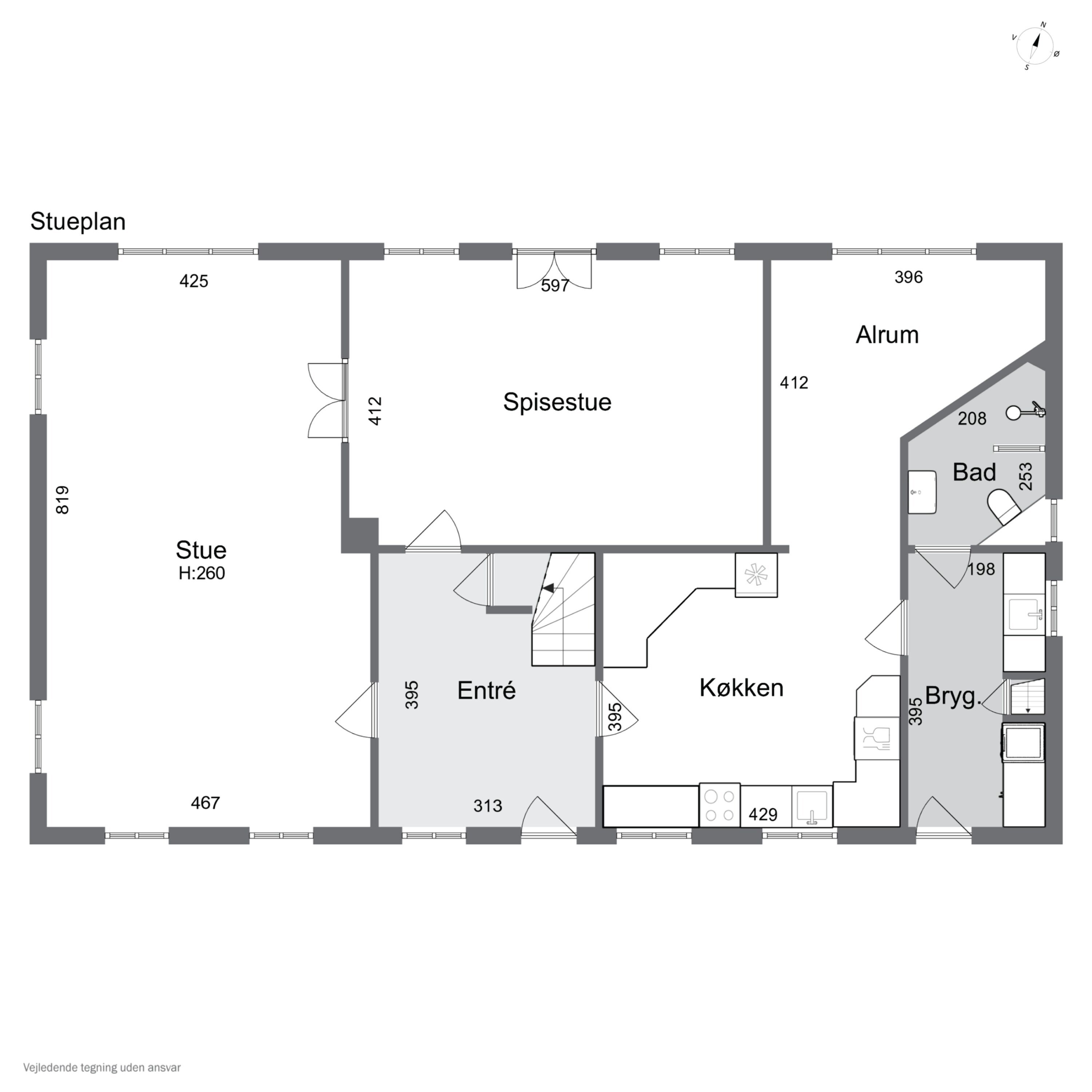 Plantegninger billede af Svinøvestervej 30, 4750 Lundby