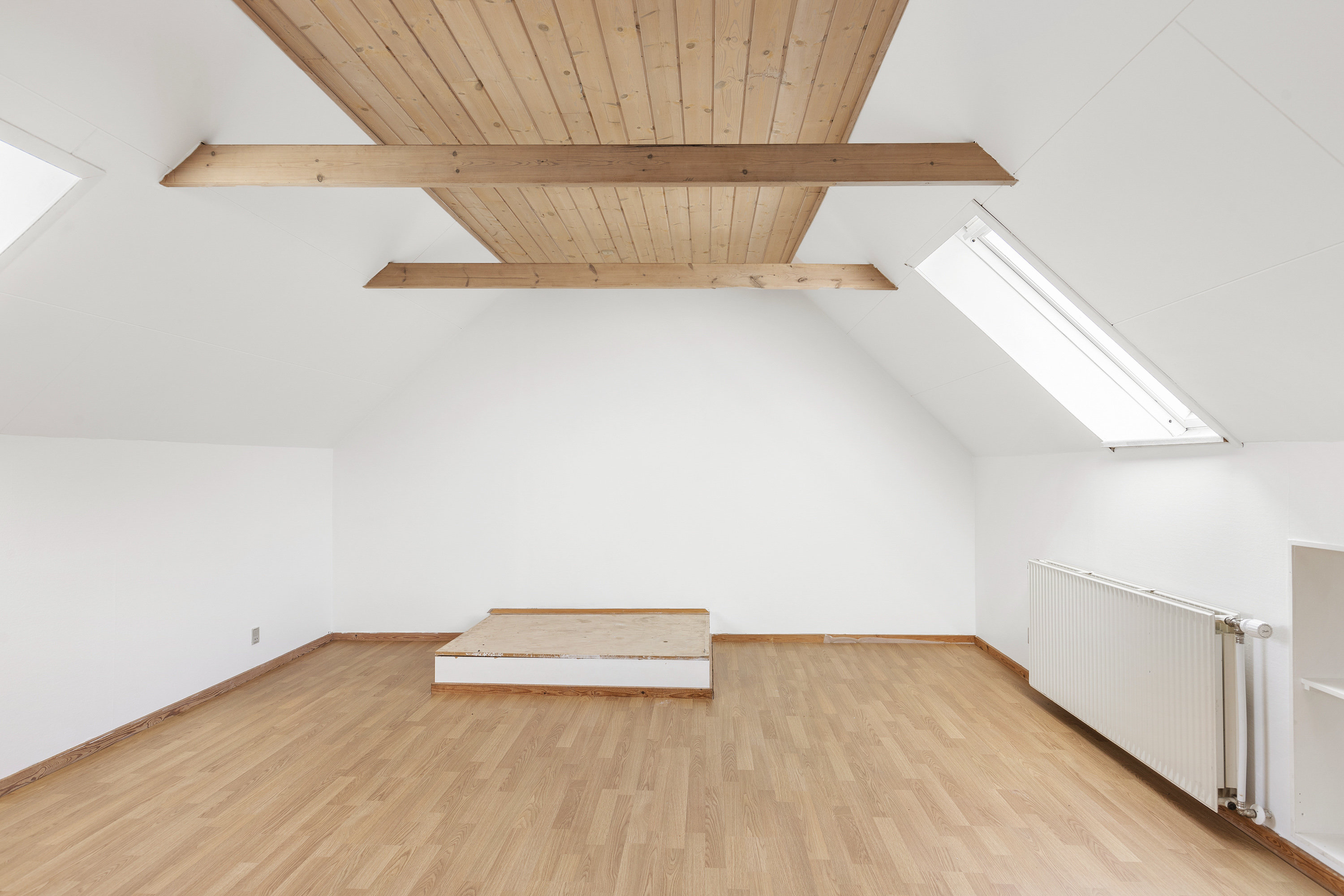 Fremhævet stue 1. sal billede i fuldskærmstilstand. Billede af Korsholmvej 260, Vesterbølle, 9631 Gedsted