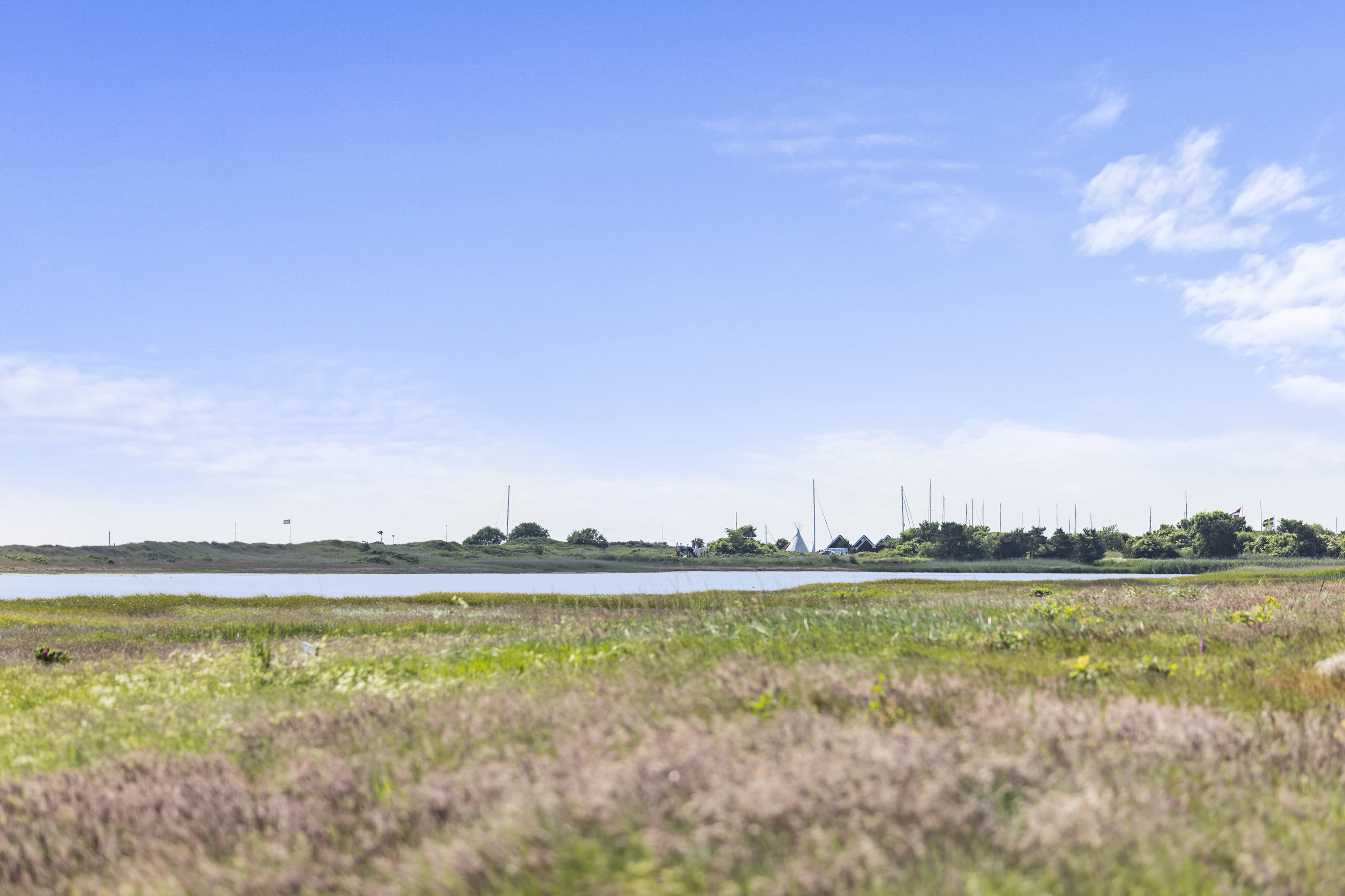 Fremhævet omgivelser billede i fuldskærmstilstand. Billede af Mågevej 1, Hou, 9370 Hals