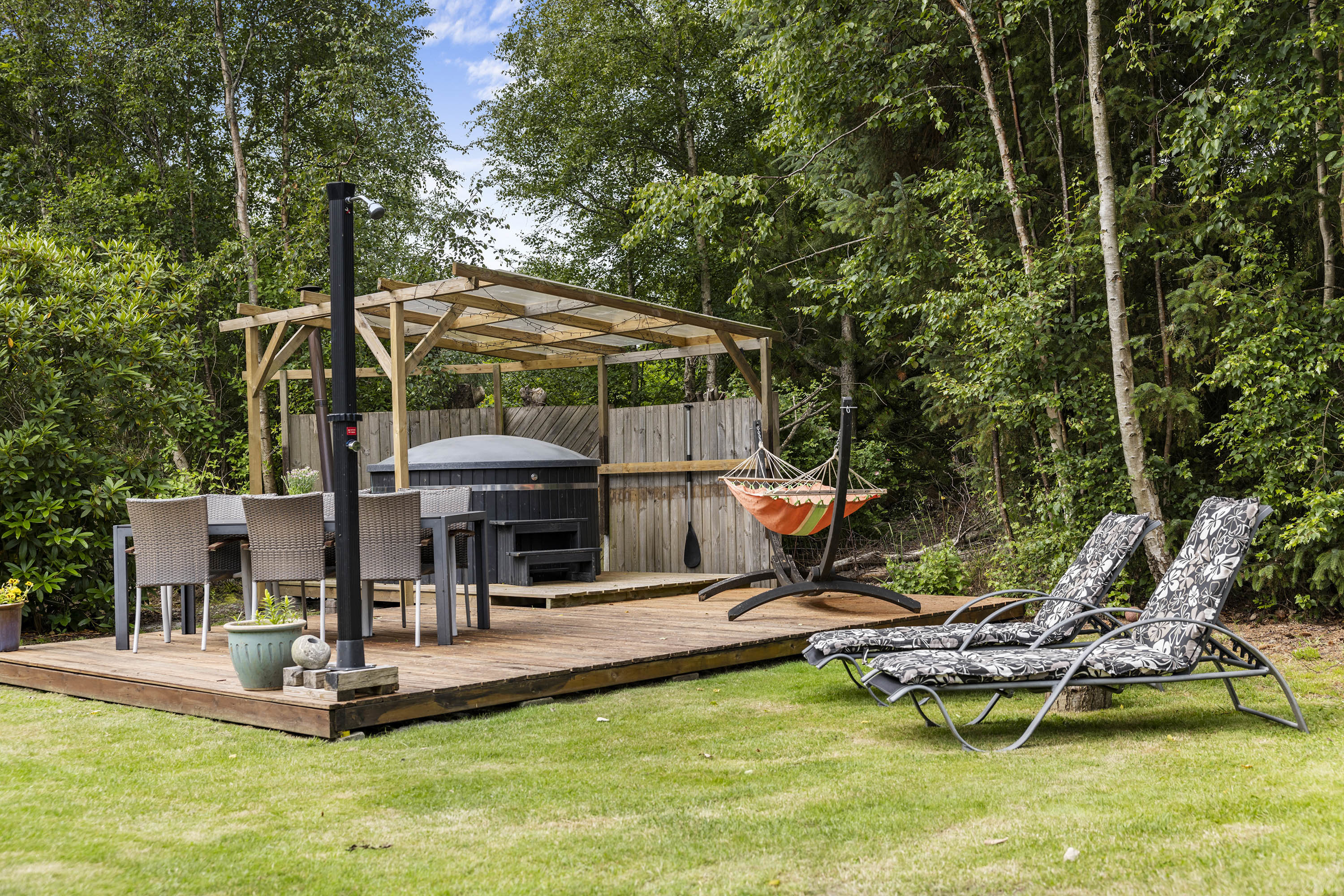 Fremhævet have billede i fuldskærmstilstand. Billede af Mågevej 1, Hou, 9370 Hals