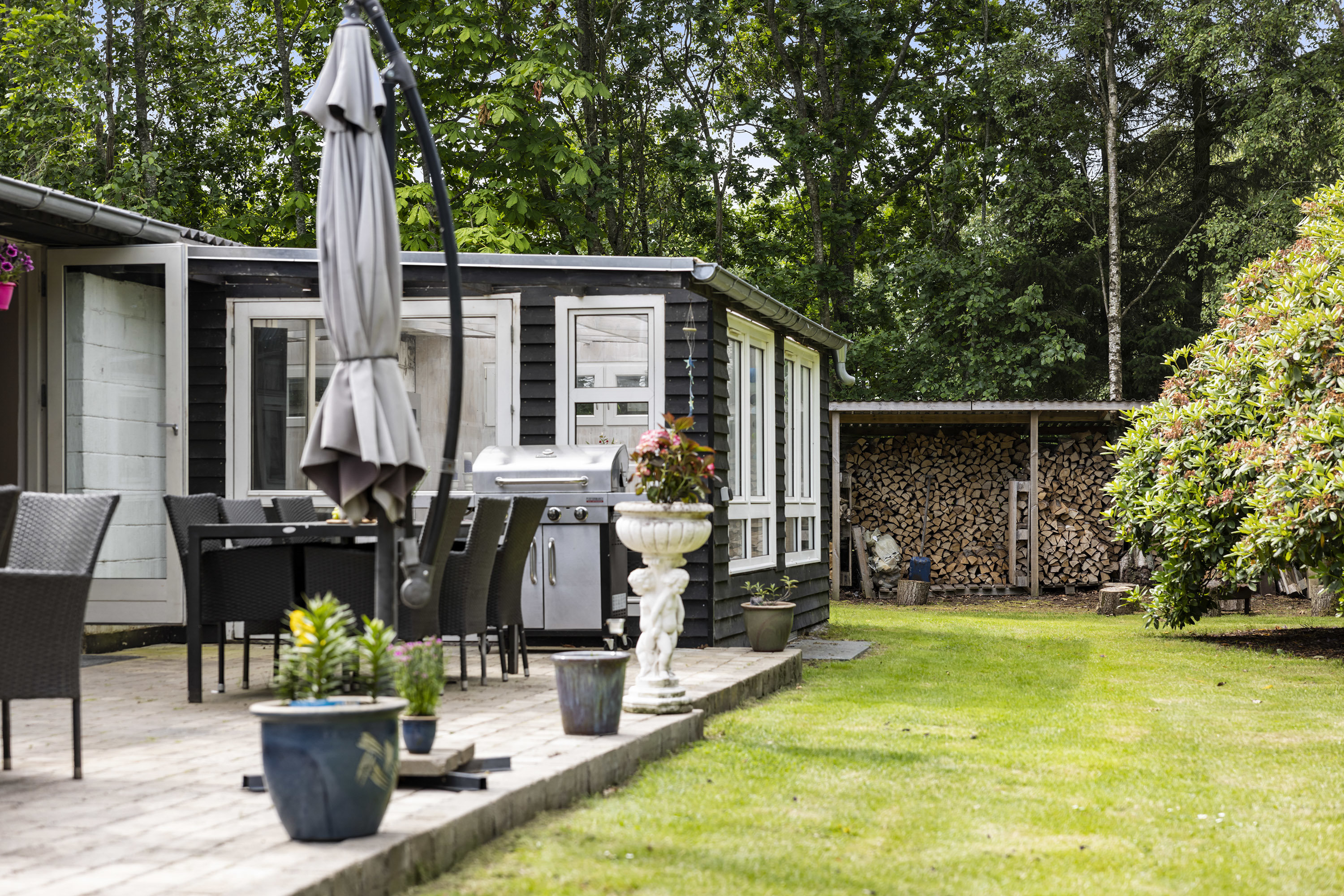 Fremhævet have billede i fuldskærmstilstand. Billede af Mågevej 1, Hou, 9370 Hals