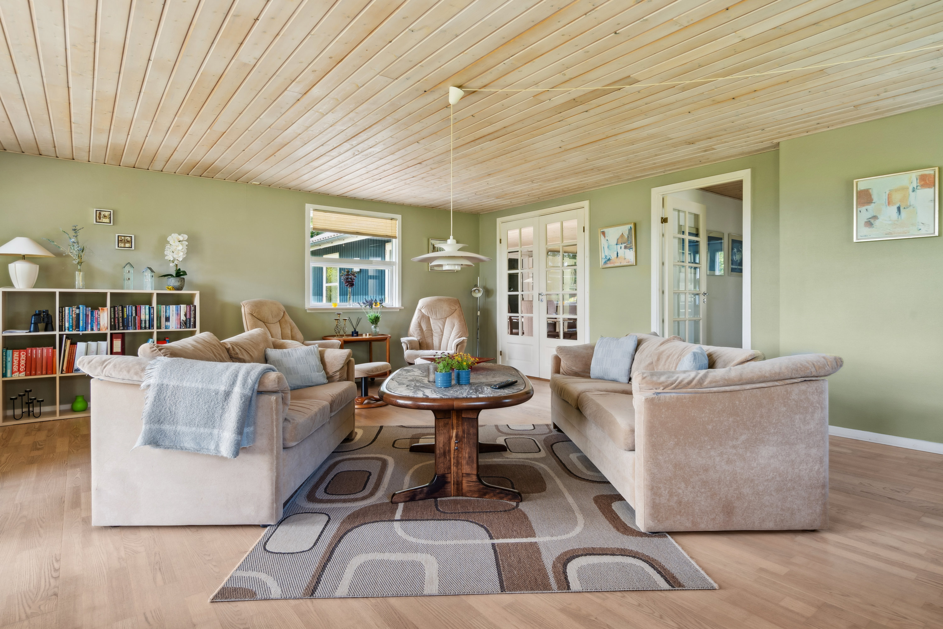 Miniaturebillede 1: stue. Billede af Tranebærvej 2, Napstjert, 9981 Jerup