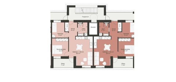Plantegninger billede af Kløverparken 2, 1. E., Snejbjerg, 7400 Herning