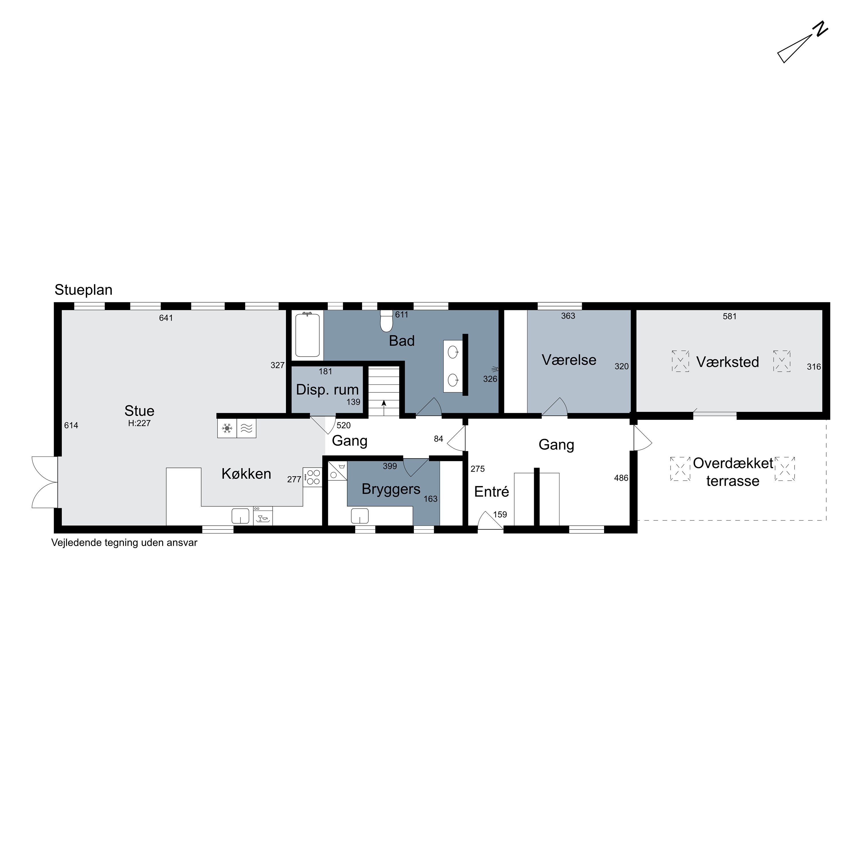 Plantegninger billede af Lerpyttervej 49, 7700 Thisted