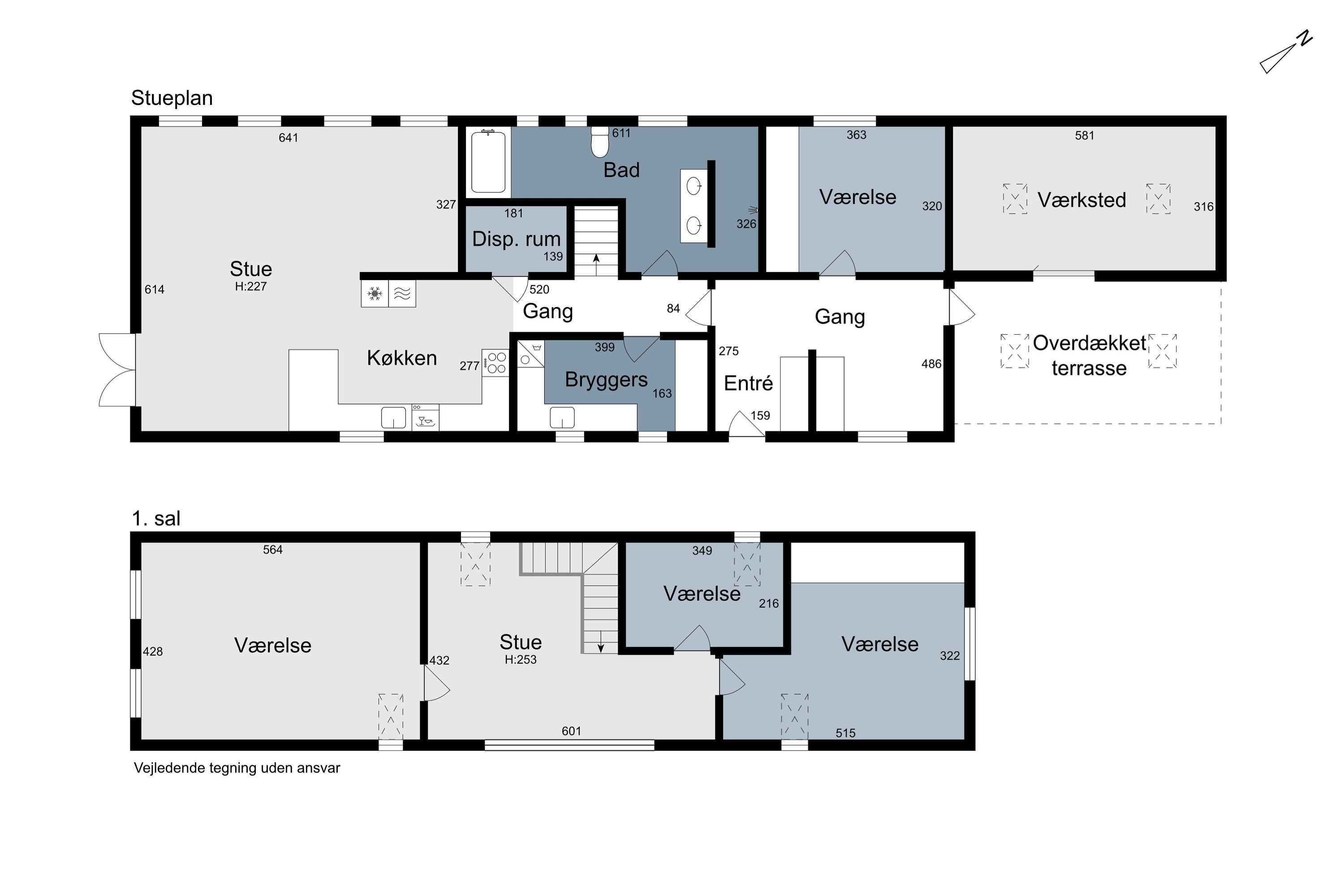 Plantegninger billede af Lerpyttervej 49, 7700 Thisted
