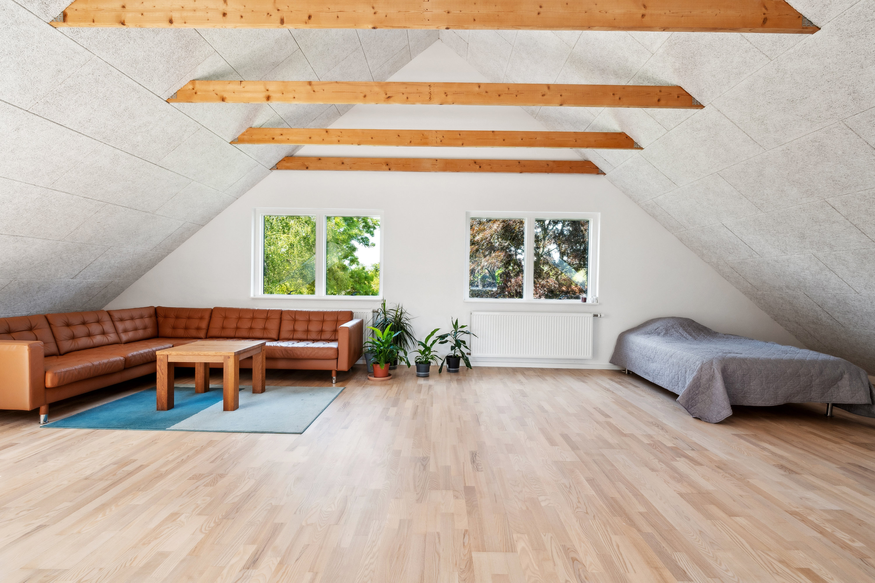 Fremhævet stue billede i fuldskærmstilstand. Billede af Åmarksvej 7, 8250 Egå