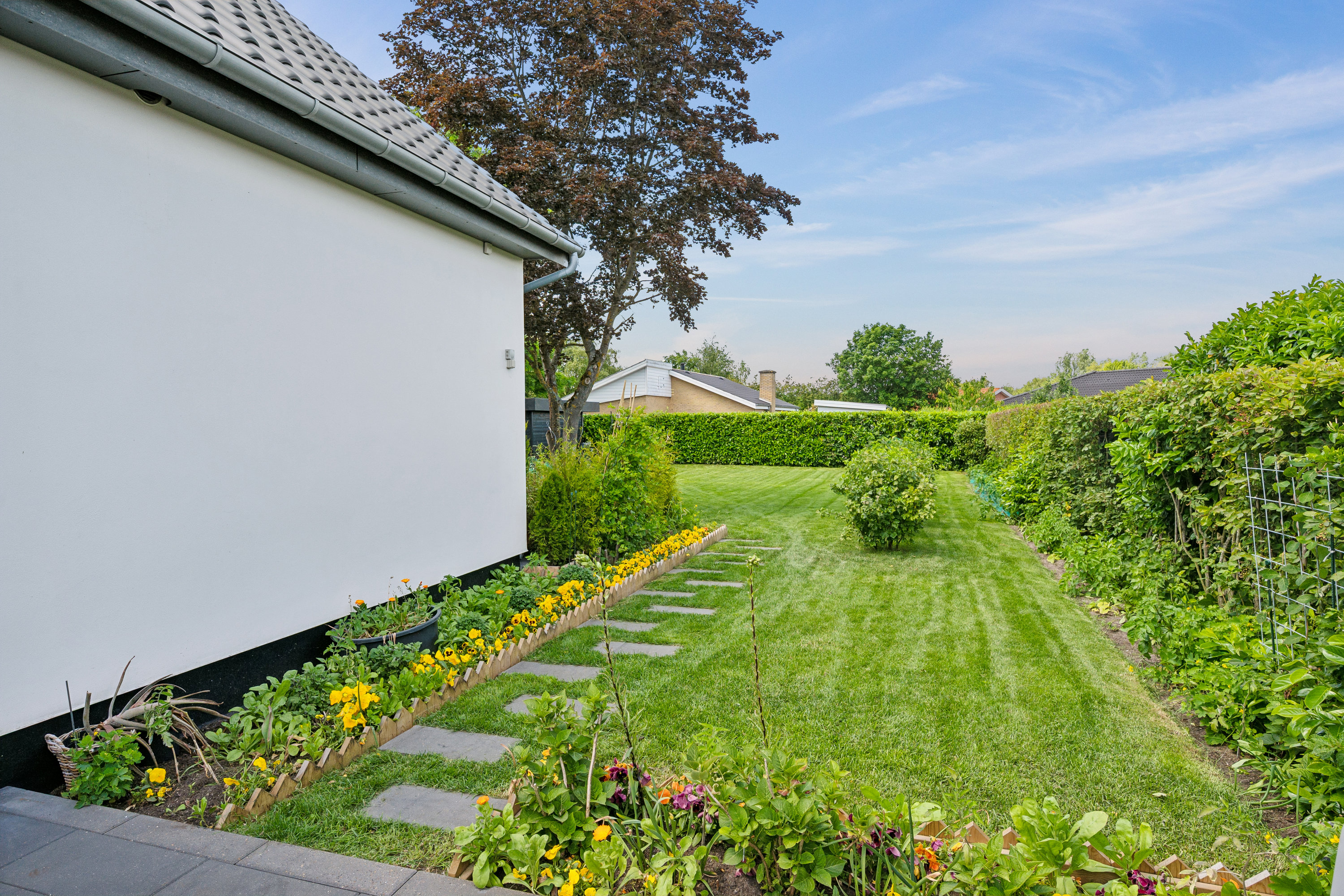 Fremhævet have billede i fuldskærmstilstand. Billede af Åmarksvej 7, 8250 Egå