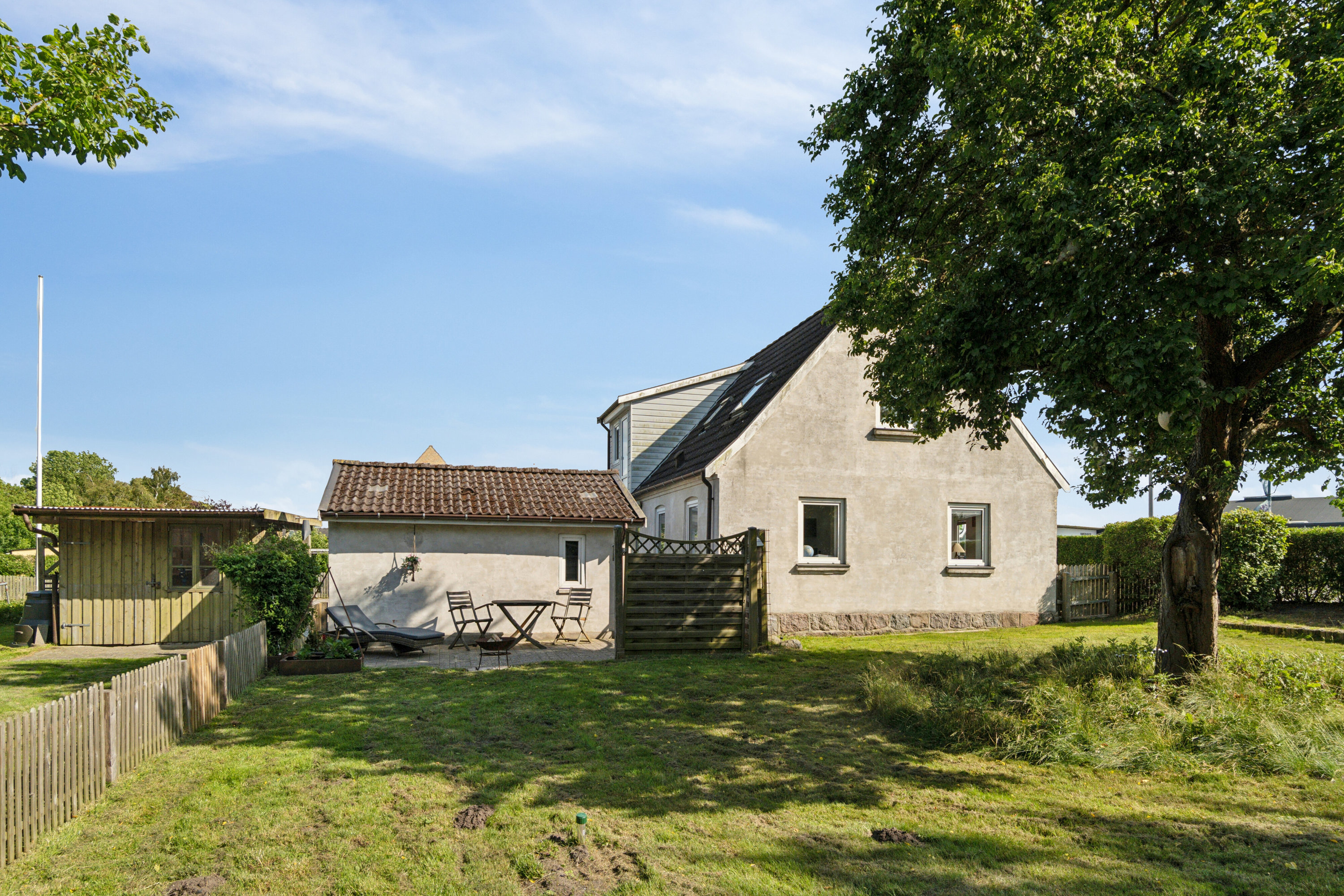 Fremhævet set fra haven billede i fuldskærmstilstand. Billede af Slagelsevej 189A, 4400 Kalundborg