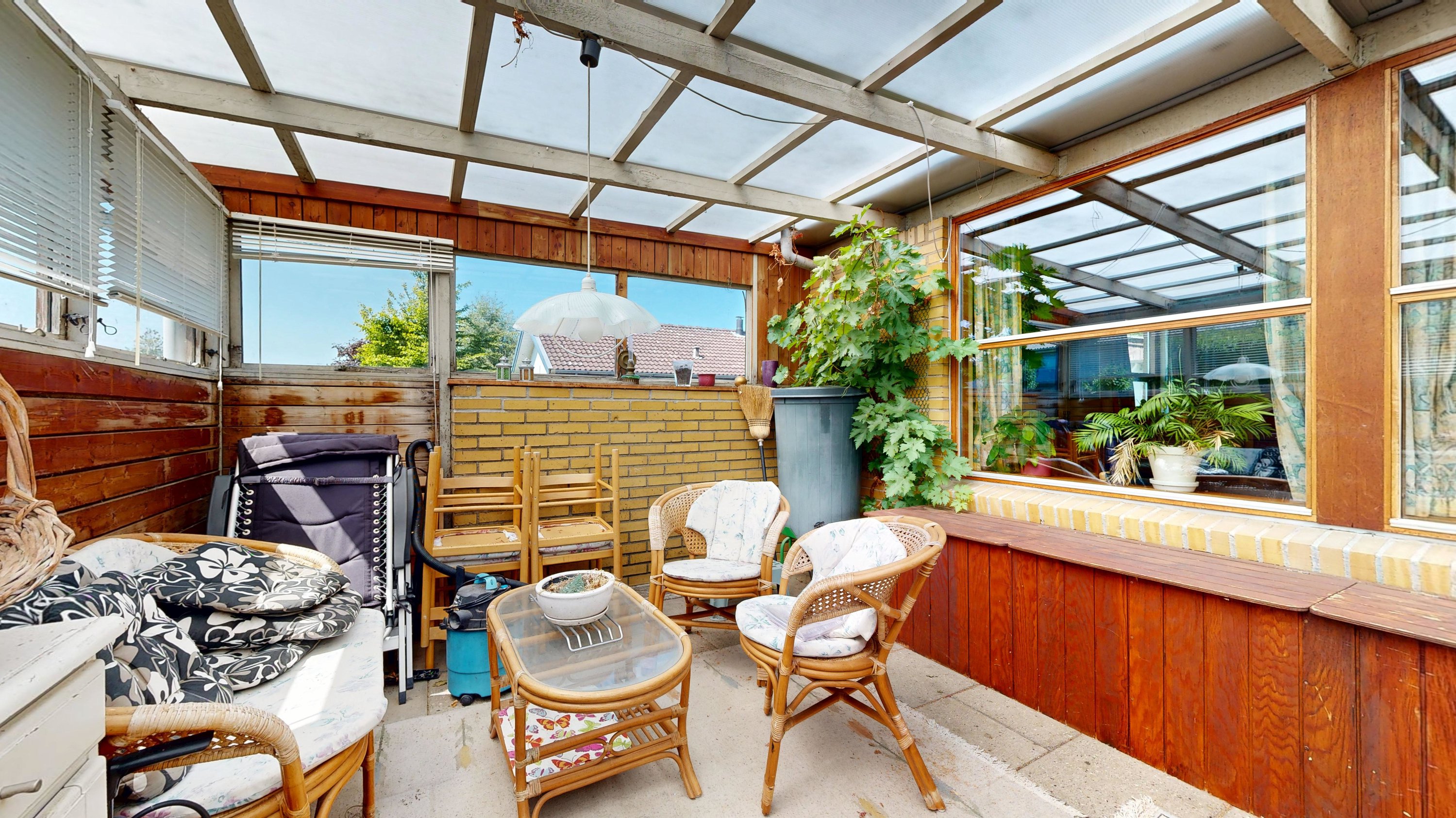 Fremhævet udestue billede i fuldskærmstilstand. Billede af Stenløkkeparken 57, Hylke, 8660 Skanderborg