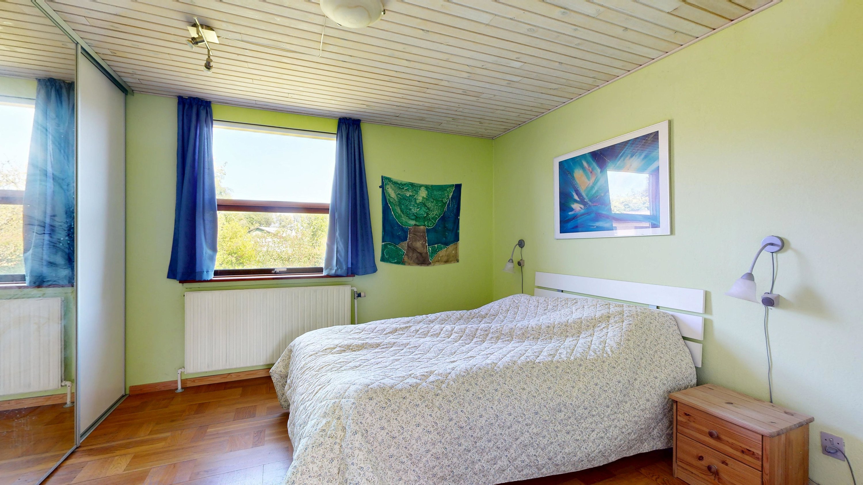 Fremhævet soveværelse billede i fuldskærmstilstand. Billede af Stenløkkeparken 57, Hylke, 8660 Skanderborg