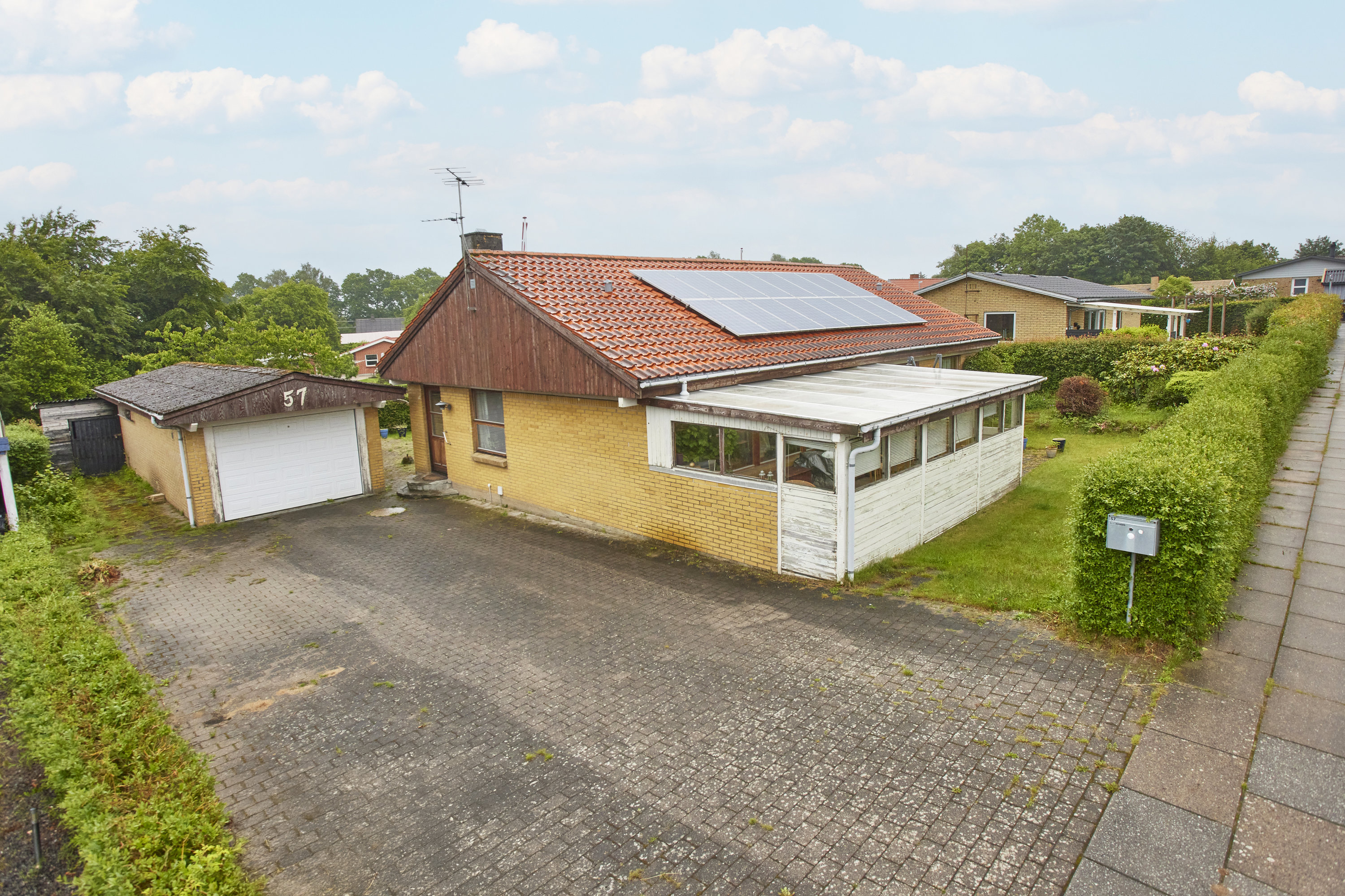 Fremhævet ejendommen billede i fuldskærmstilstand. Billede af Stenløkkeparken 57, Hylke, 8660 Skanderborg