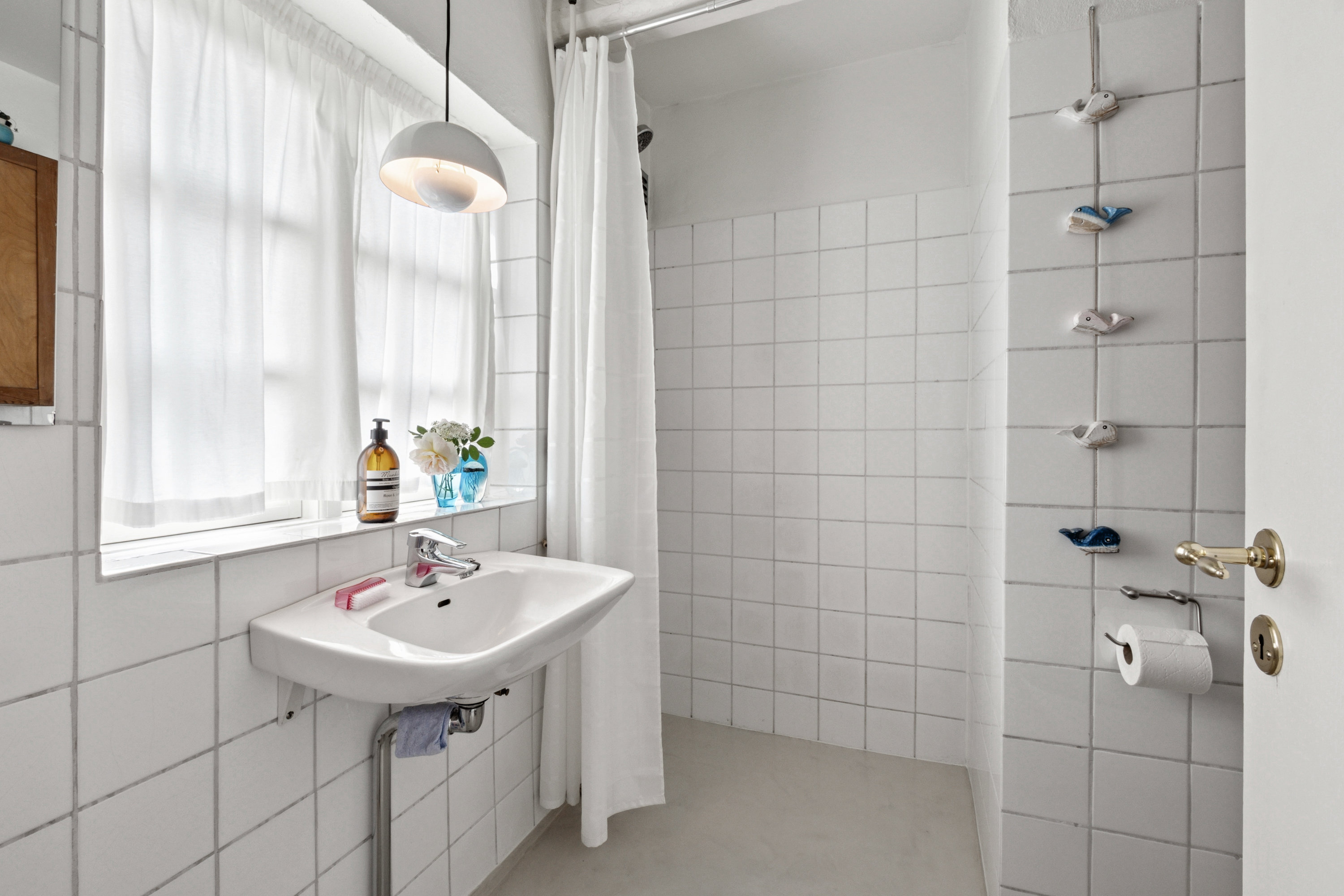 Fremhævet badeværelse billede i fuldskærmstilstand. Billede af Dollerupvej 127, 8800 Viborg