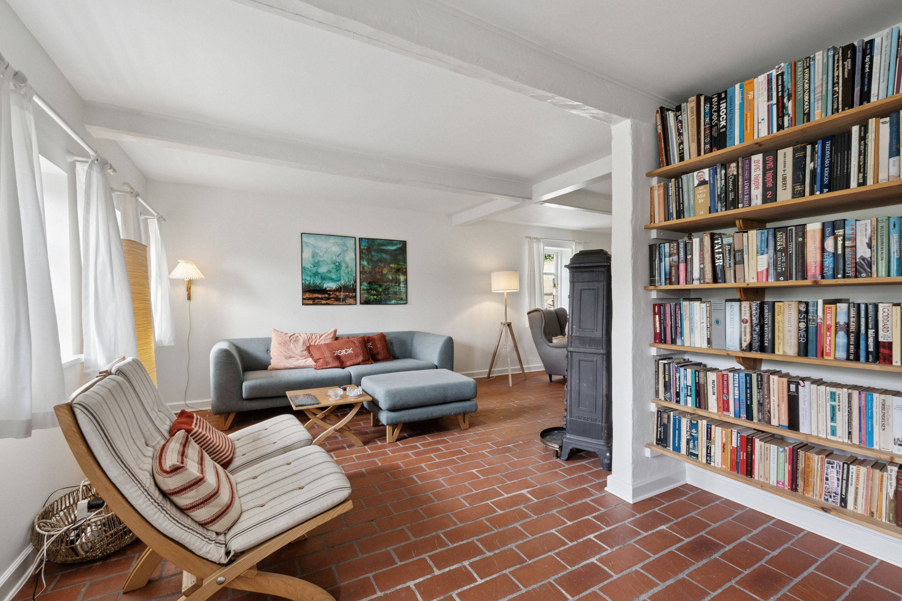 Fremhævet stue billede i fuldskærmstilstand. Billede af Dollerupvej 127, 8800 Viborg