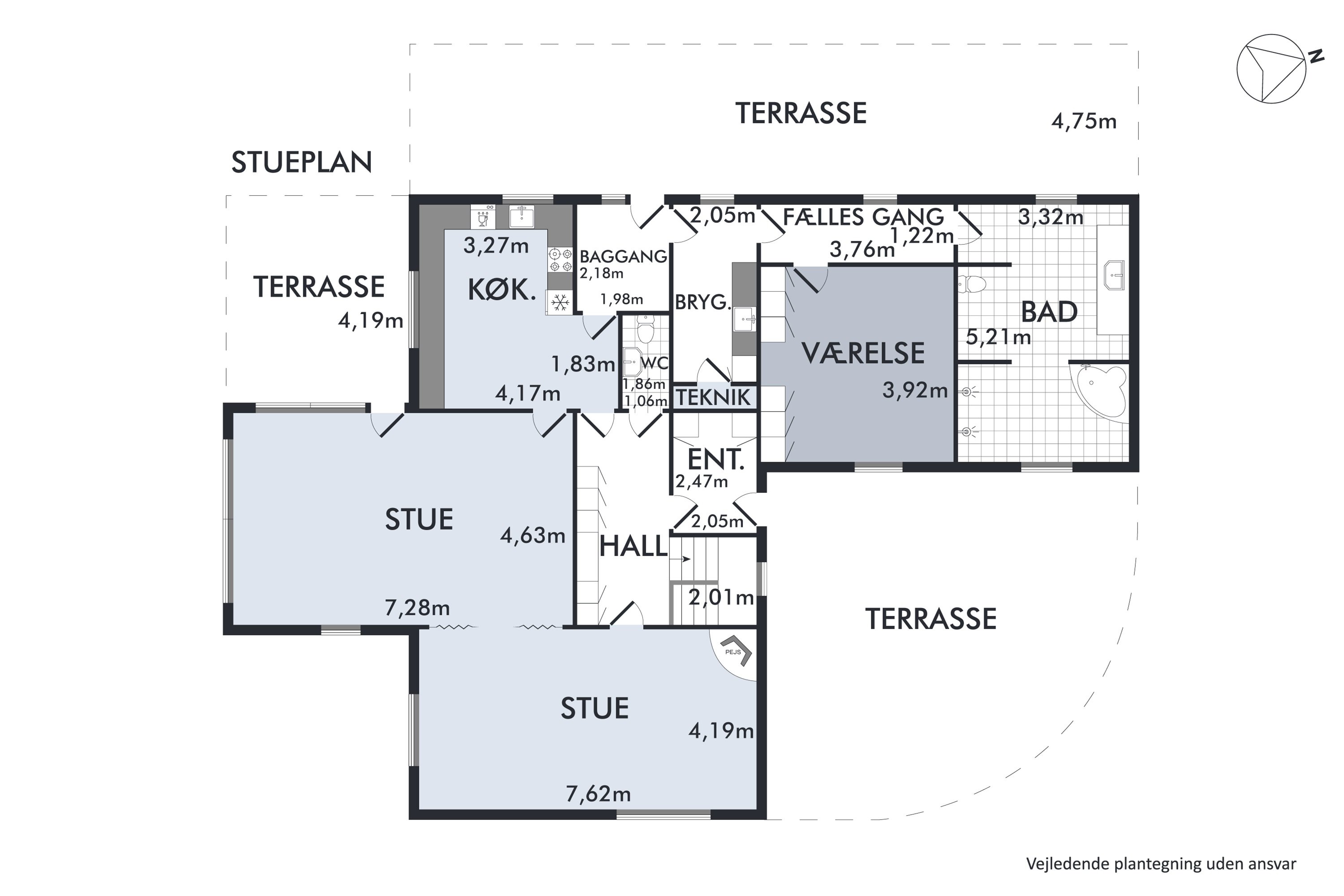 Plantegninger billede af Søndermarken 13, Glomstrup, 7970 Redsted M