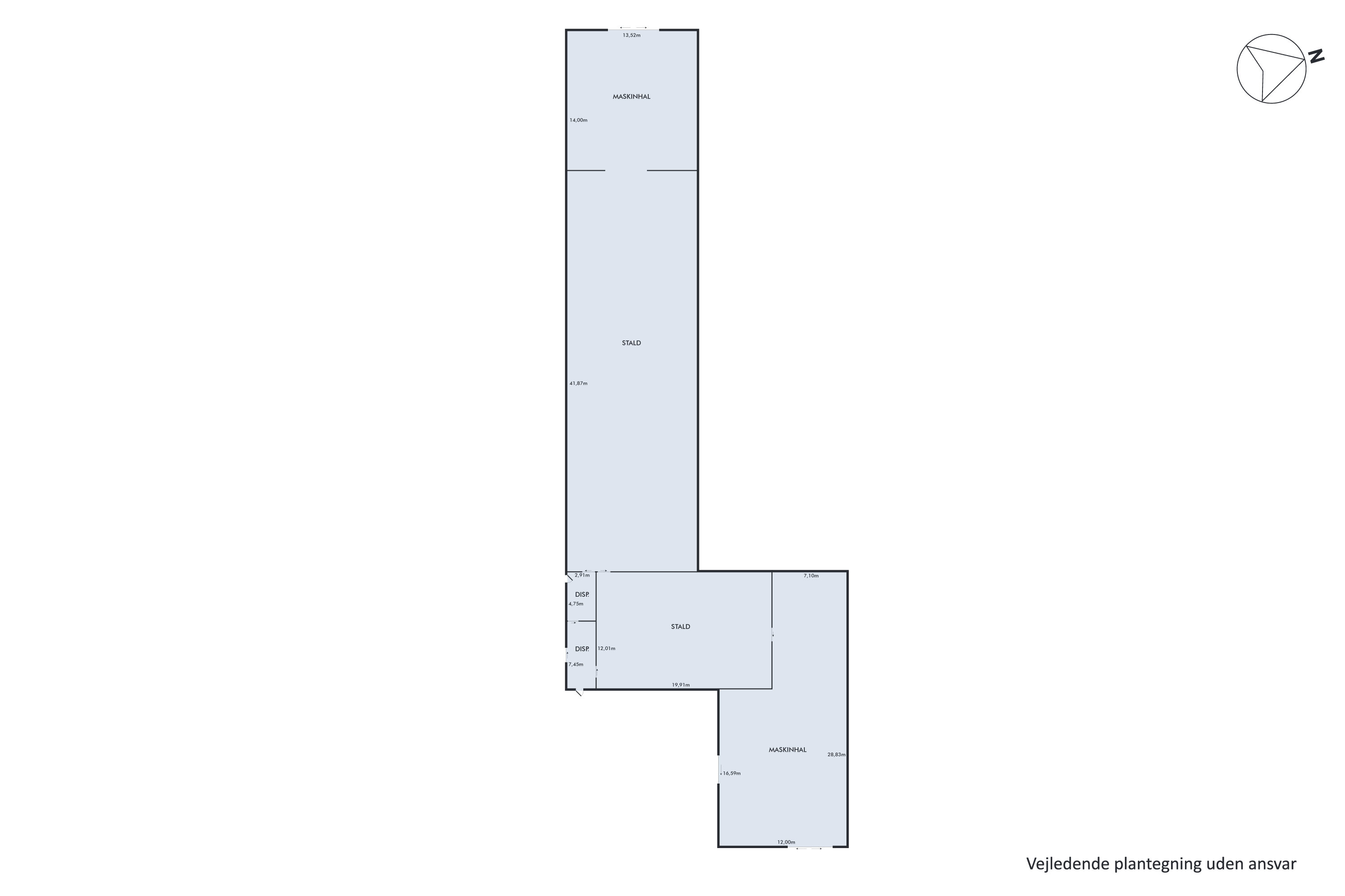 Plantegninger billede af Søndermarken 13, Glomstrup, 7970 Redsted M