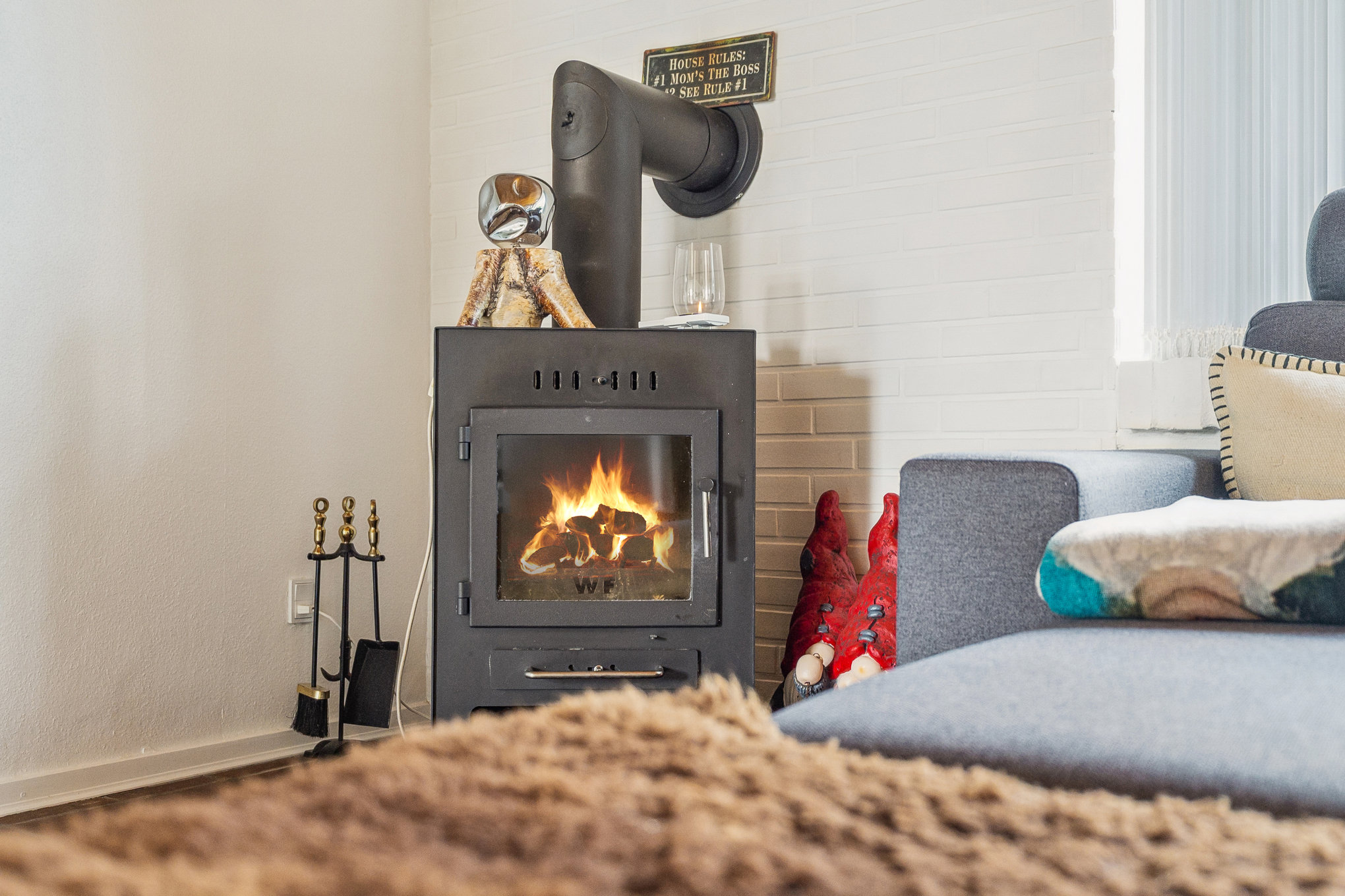 Fremhævet stue billede i fuldskærmstilstand. Billede af Birkevej 3, Assentoft, 8960 Randers SØ