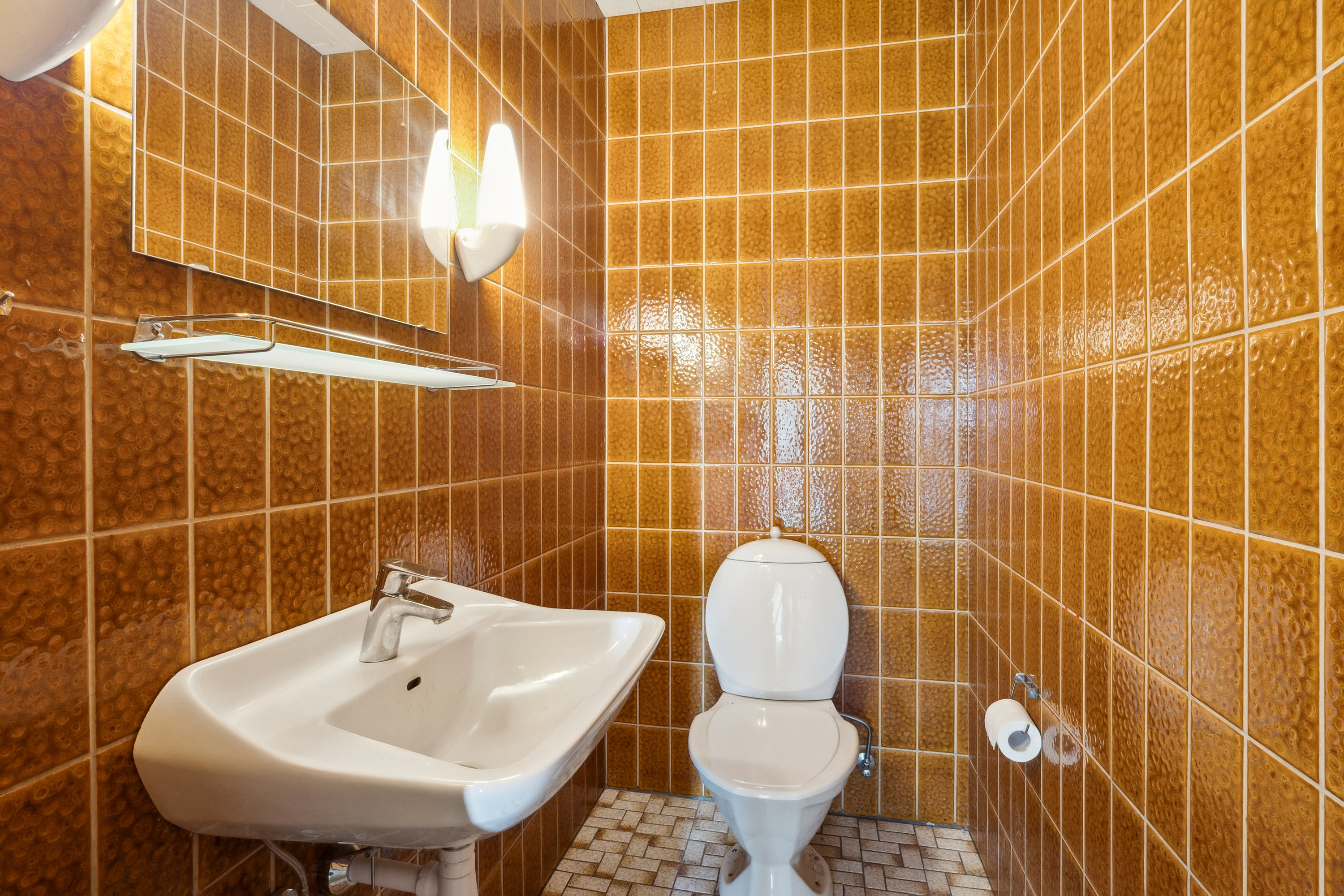 Fremhævet badeværelse billede i fuldskærmstilstand. Billede af Søndermarken 13, Glomstrup, 7970 Redsted M