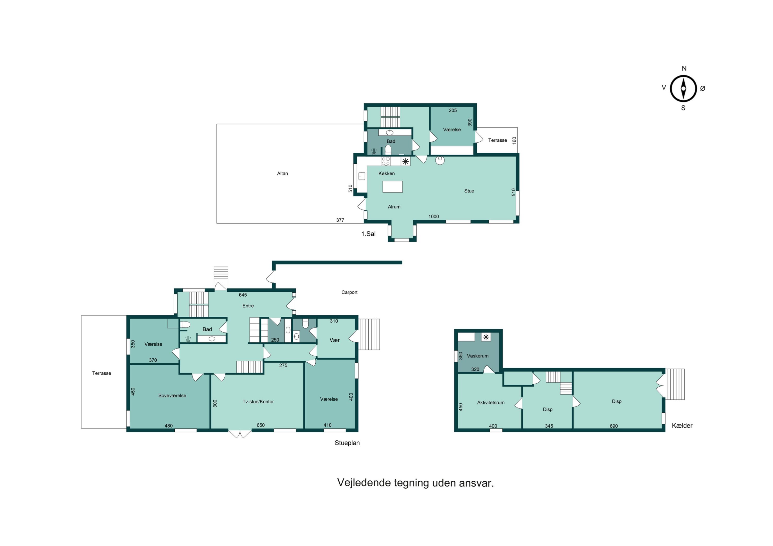 Plantegninger billede af Svendsgade 30, 8700 Horsens