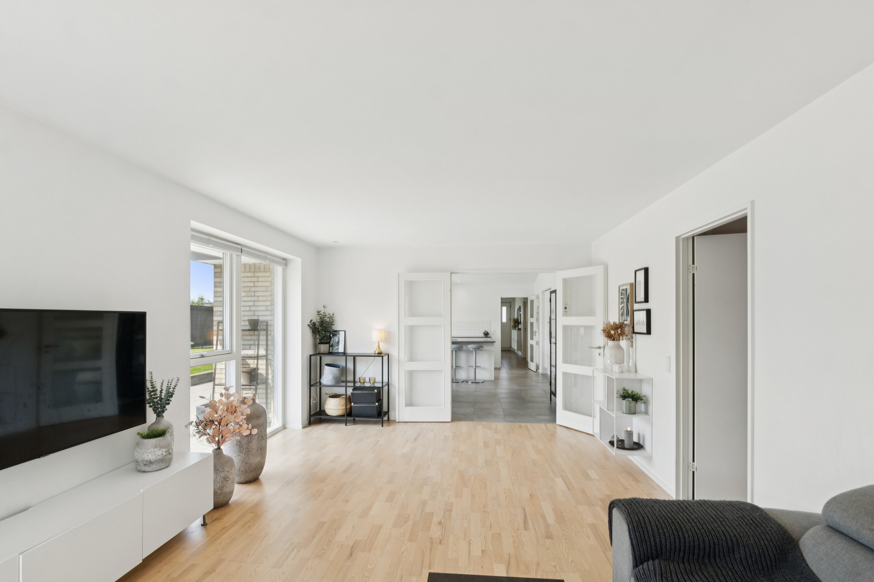 Fremhævet stue billede i fuldskærmstilstand. Billede af Elmevænget 6, 4690 Haslev