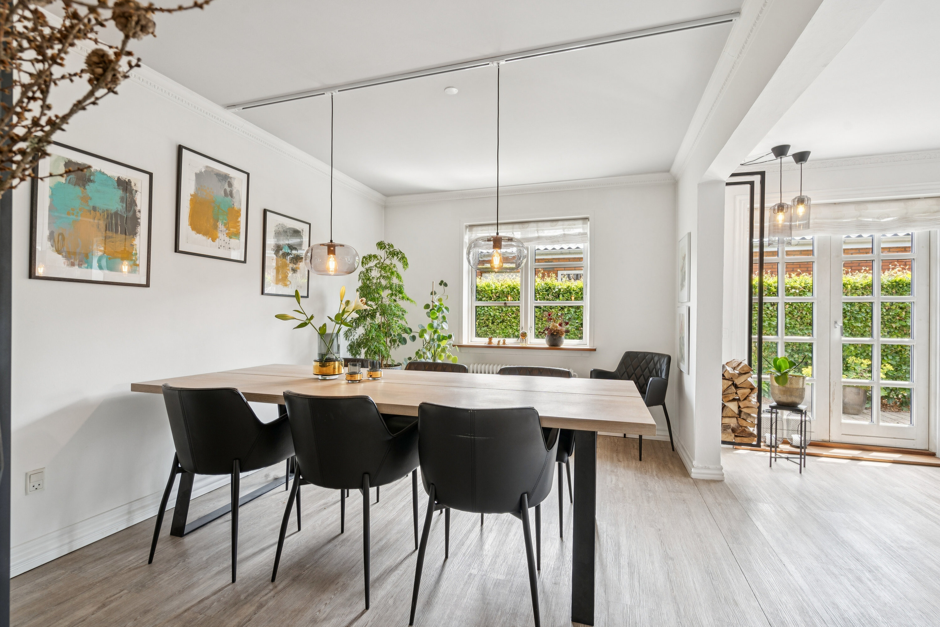 Fremhævet spisestue billede i fuldskærmstilstand. Billede af Gyldenbjergsvej 18, 5700 Svendborg