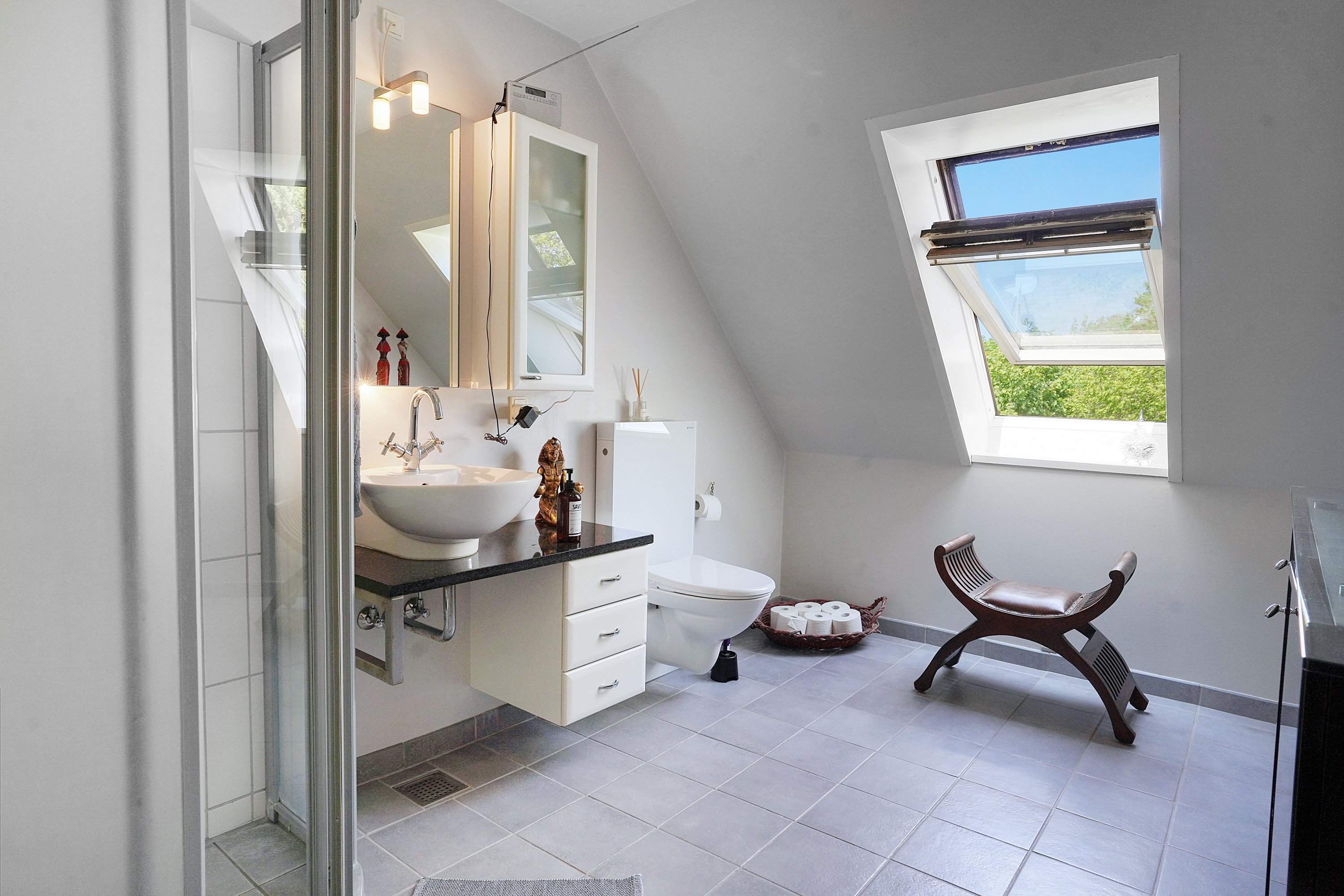 Fremhævet badeværelse billede i fuldskærmstilstand. Billede af Sauntevej 71A, 3100 Hornbæk