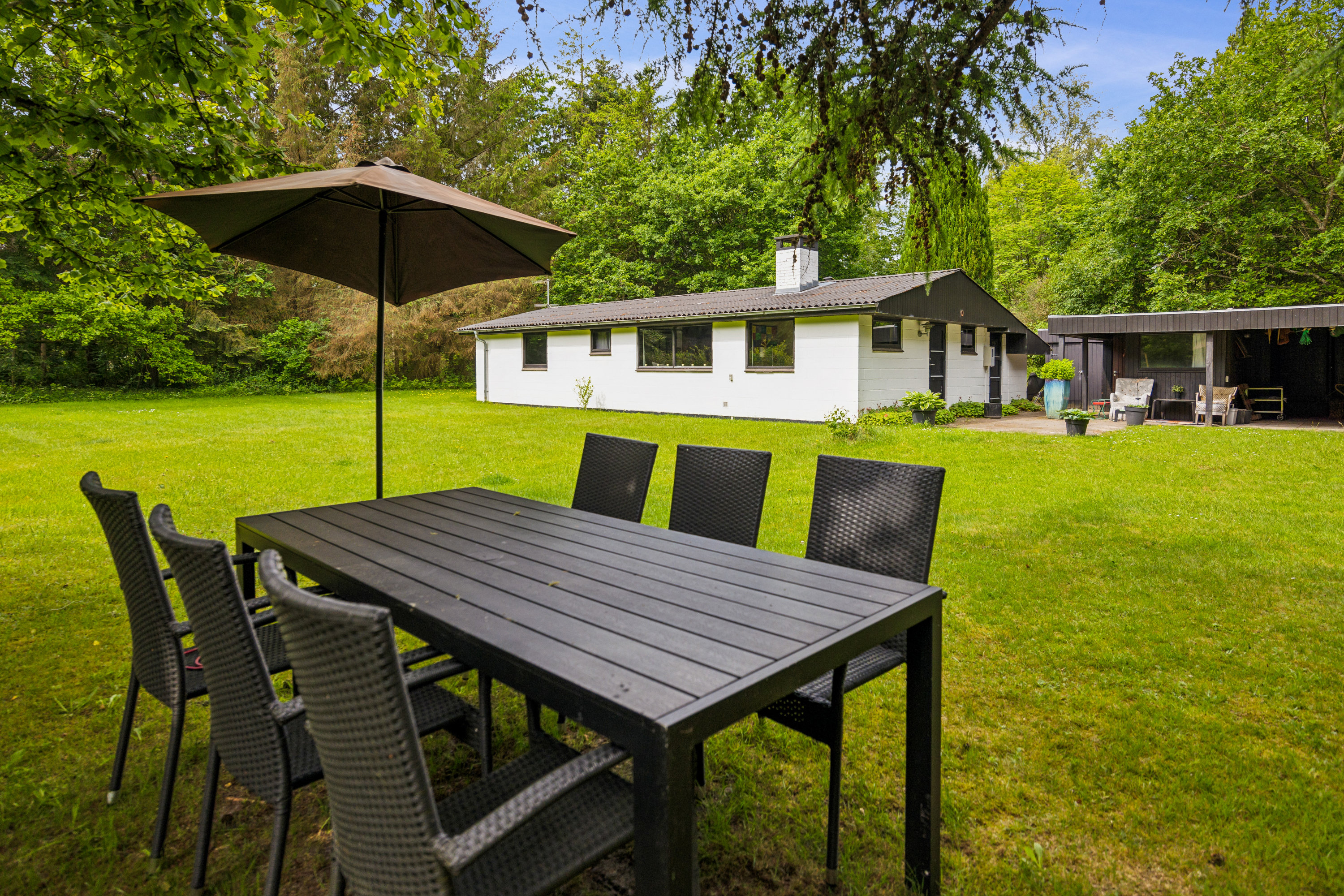 Fremhævet terrasse billede i fuldskærmstilstand. Billede af Rummelsigen 29, 9340 Asaa