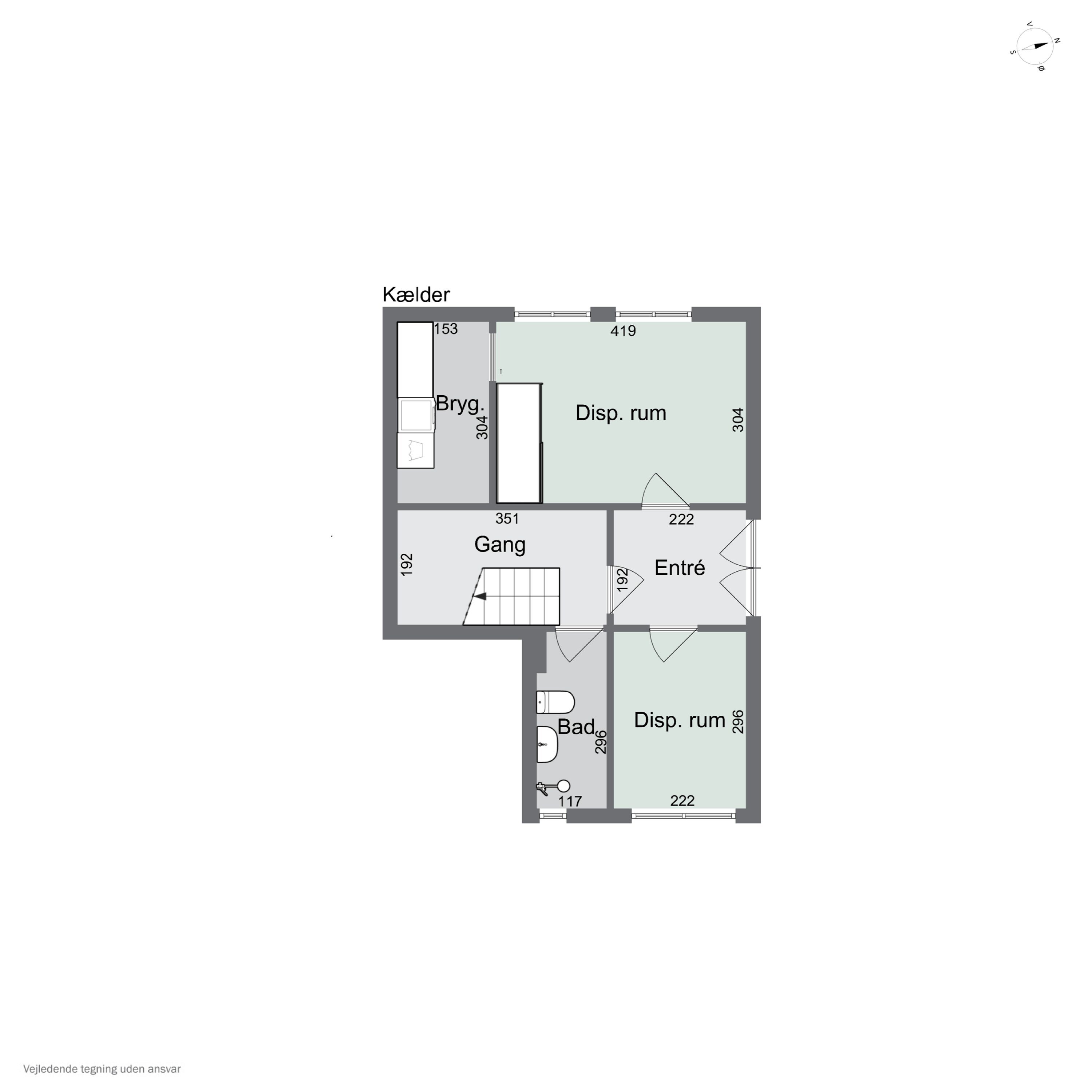 Plantegninger billede af Sommerfuglevej 1A, 2610 Rødovre