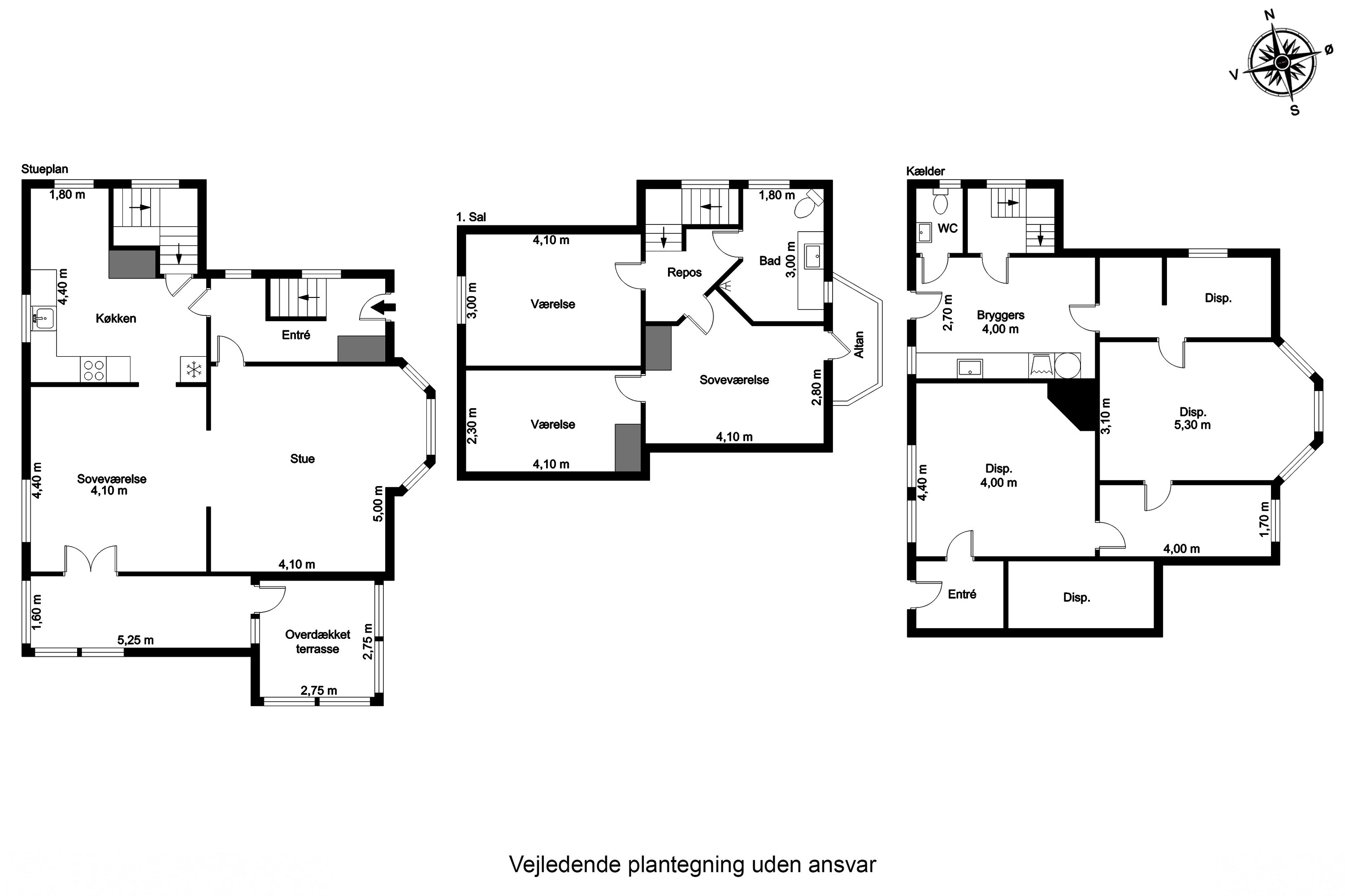 Plantegninger billede af Holstebrovej 50, 7600 Struer