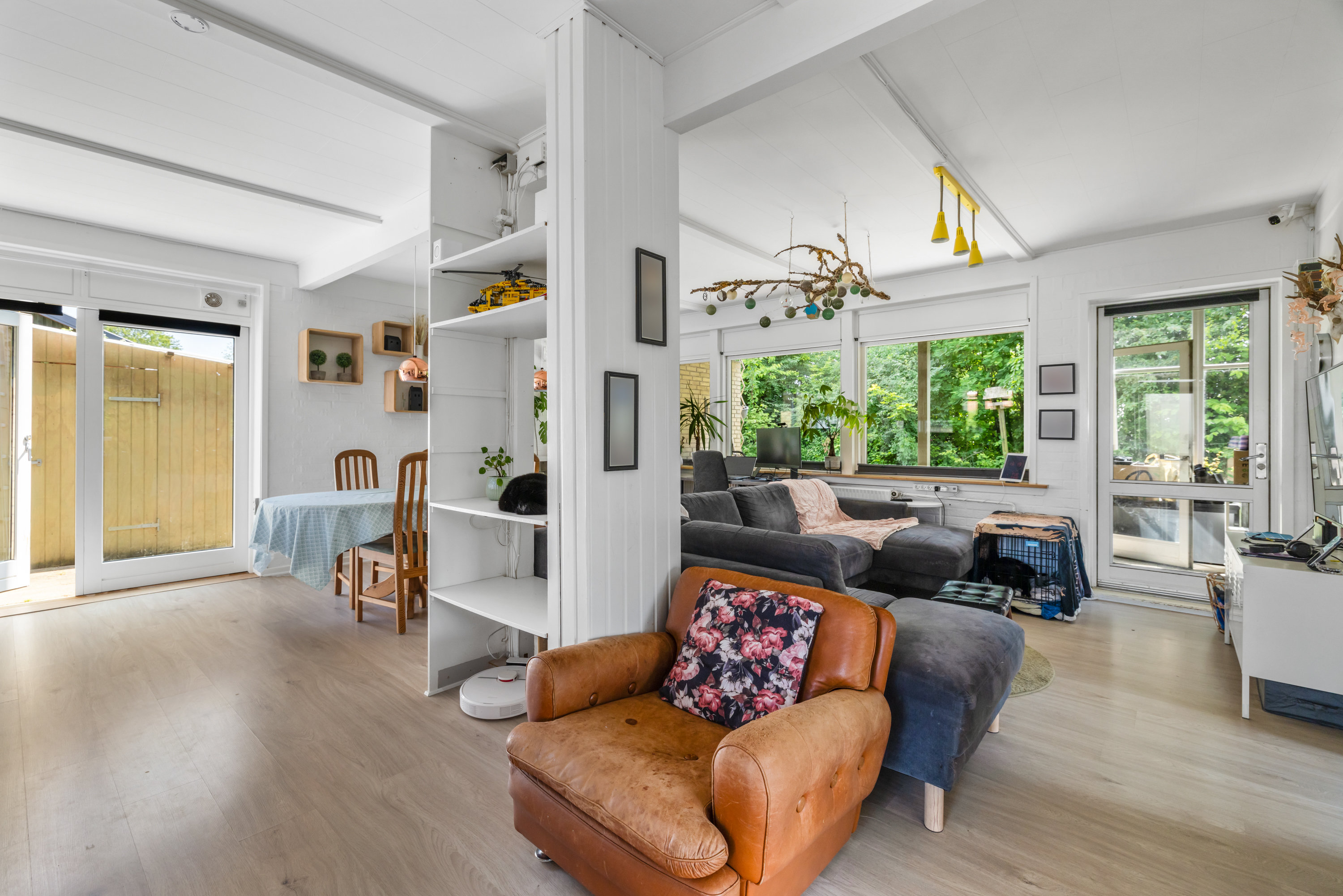 Fremhævet stue billede i fuldskærmstilstand. Billede af Wesselsvej 11, 7000 Fredericia