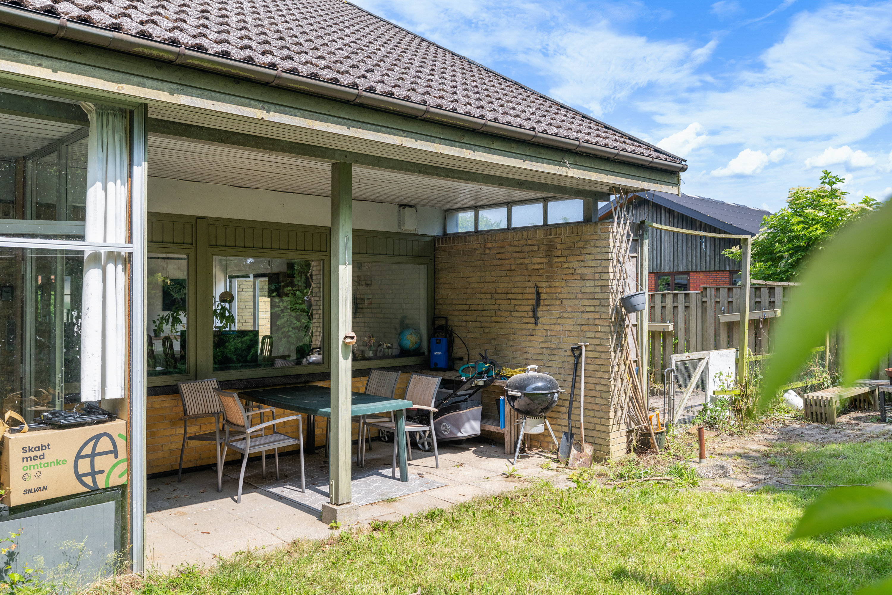 Fremhævet terrasse billede i fuldskærmstilstand. Billede af Wesselsvej 11, 7000 Fredericia