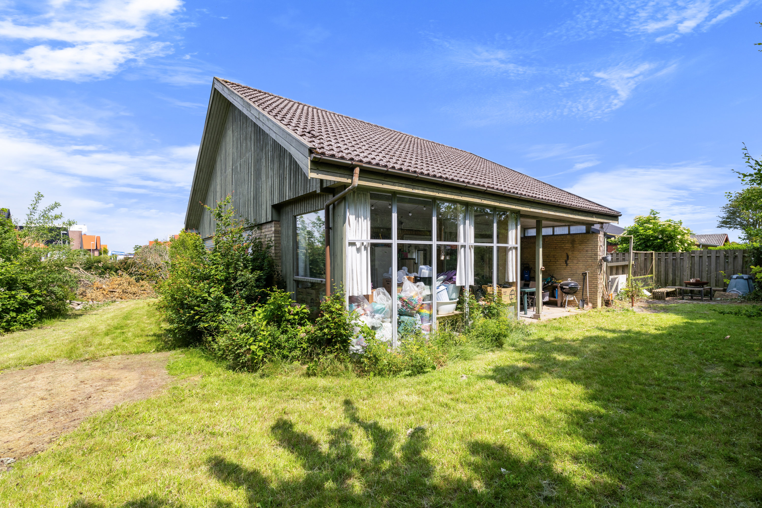 Fremhævet facade billede i fuldskærmstilstand. Billede af Wesselsvej 11, 7000 Fredericia