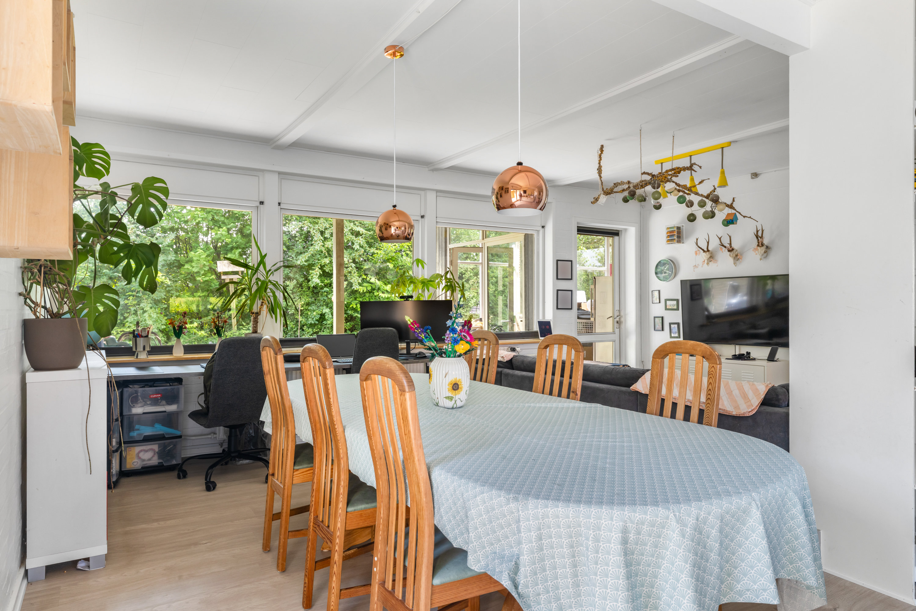 Fremhævet stue billede i fuldskærmstilstand. Billede af Wesselsvej 11, 7000 Fredericia