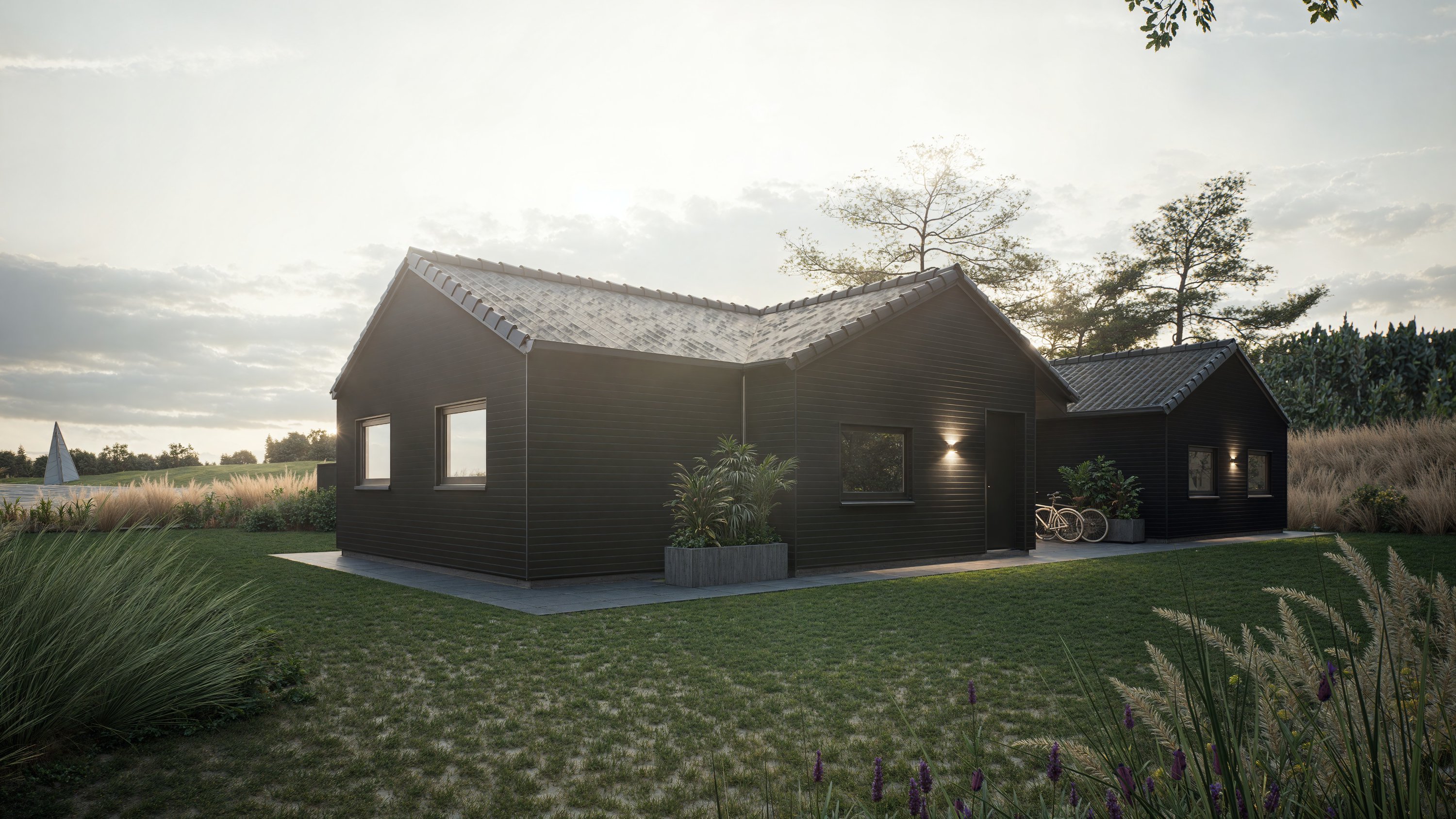 Fremhævet  billede i fuldskærmstilstand. Billede af Havtornvænget 7, Skråstrup Strand, 5400 Bogense