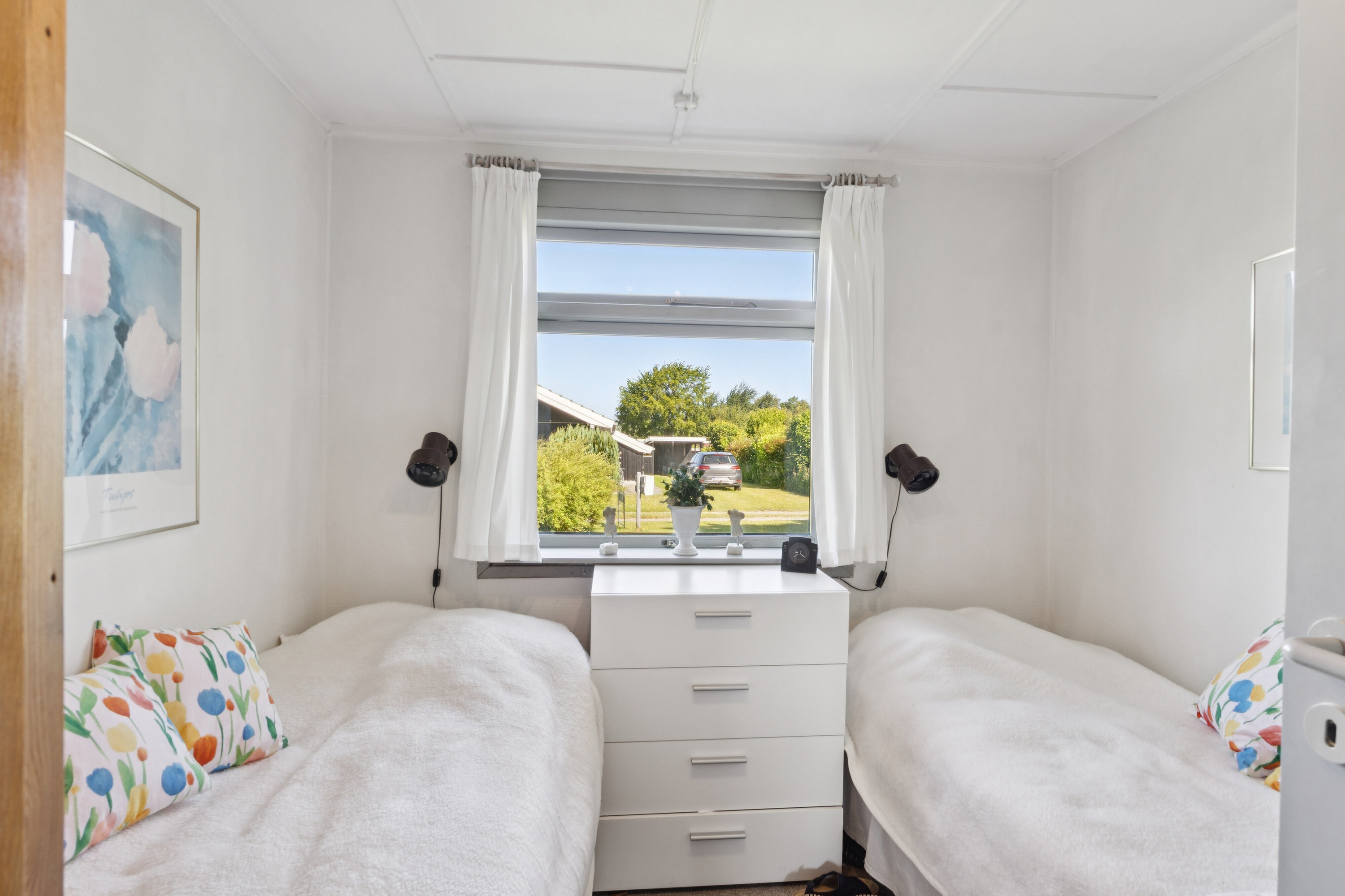 Fremhævet soveværelse billede i fuldskærmstilstand. Billede af Karensvej 6, Østerballe, 5450 Otterup