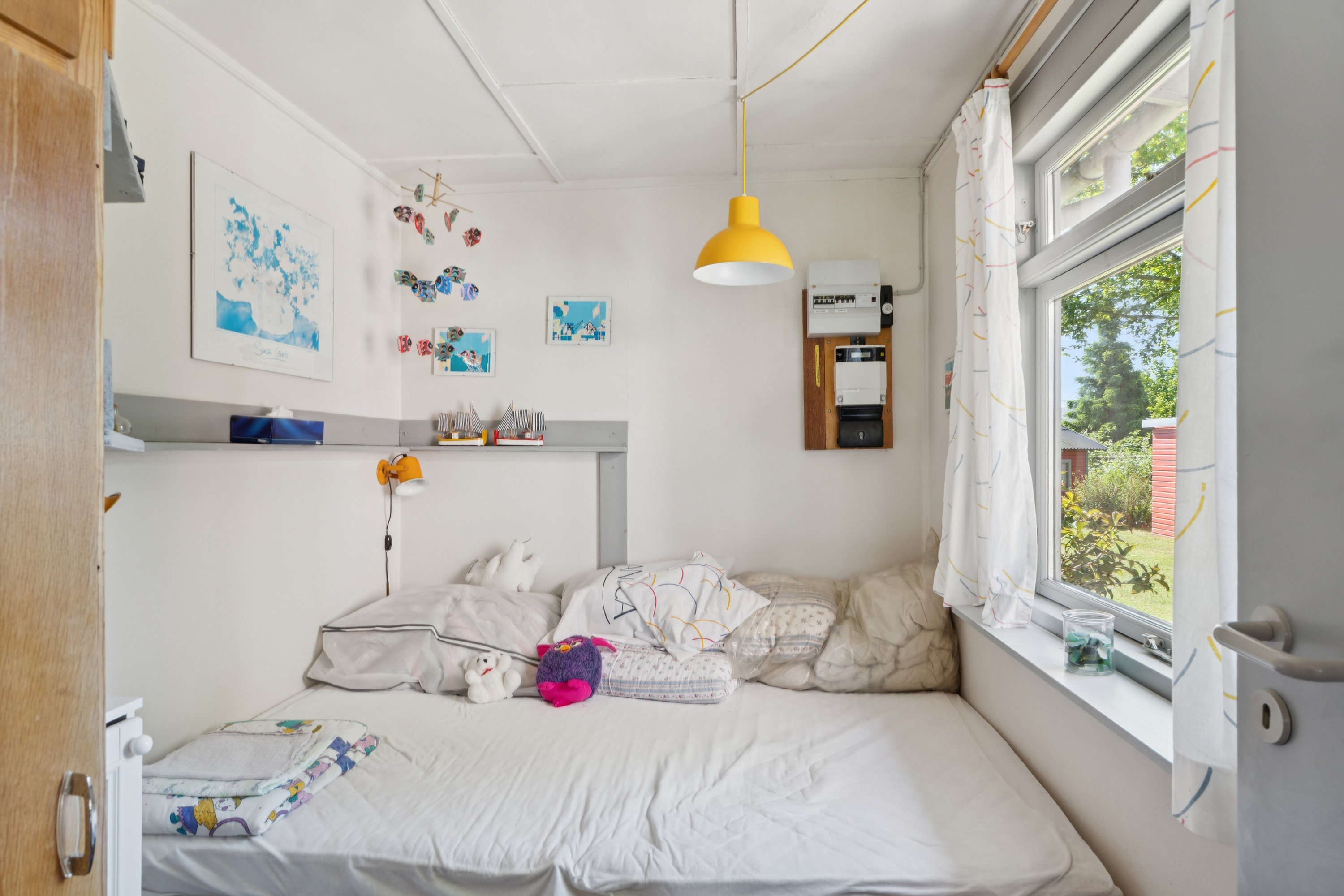 Fremhævet soveværelse billede i fuldskærmstilstand. Billede af Karensvej 6, Østerballe, 5450 Otterup