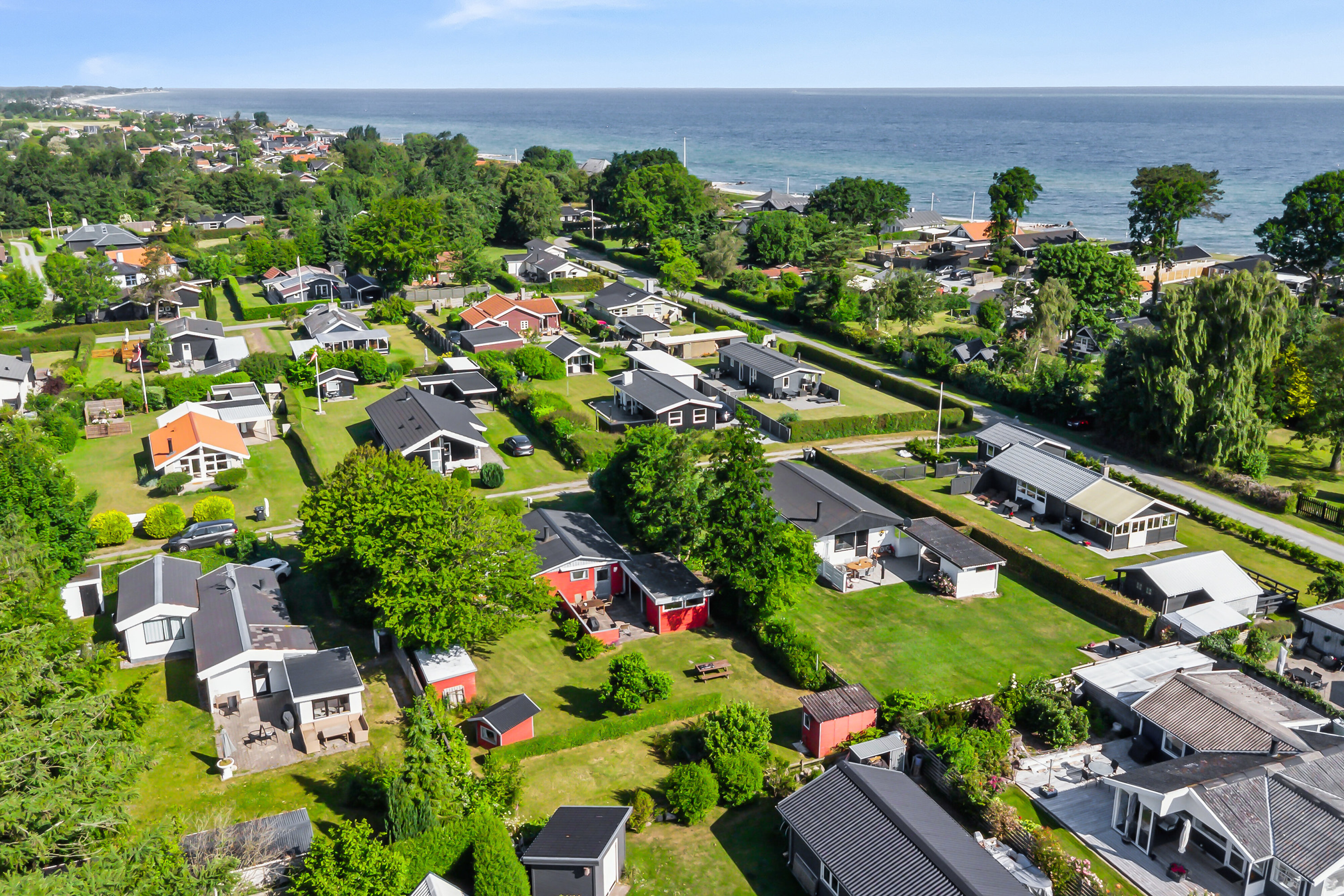 Miniaturebillede 1: luftfoto. Billede af Karensvej 6, Østerballe, 5450 Otterup