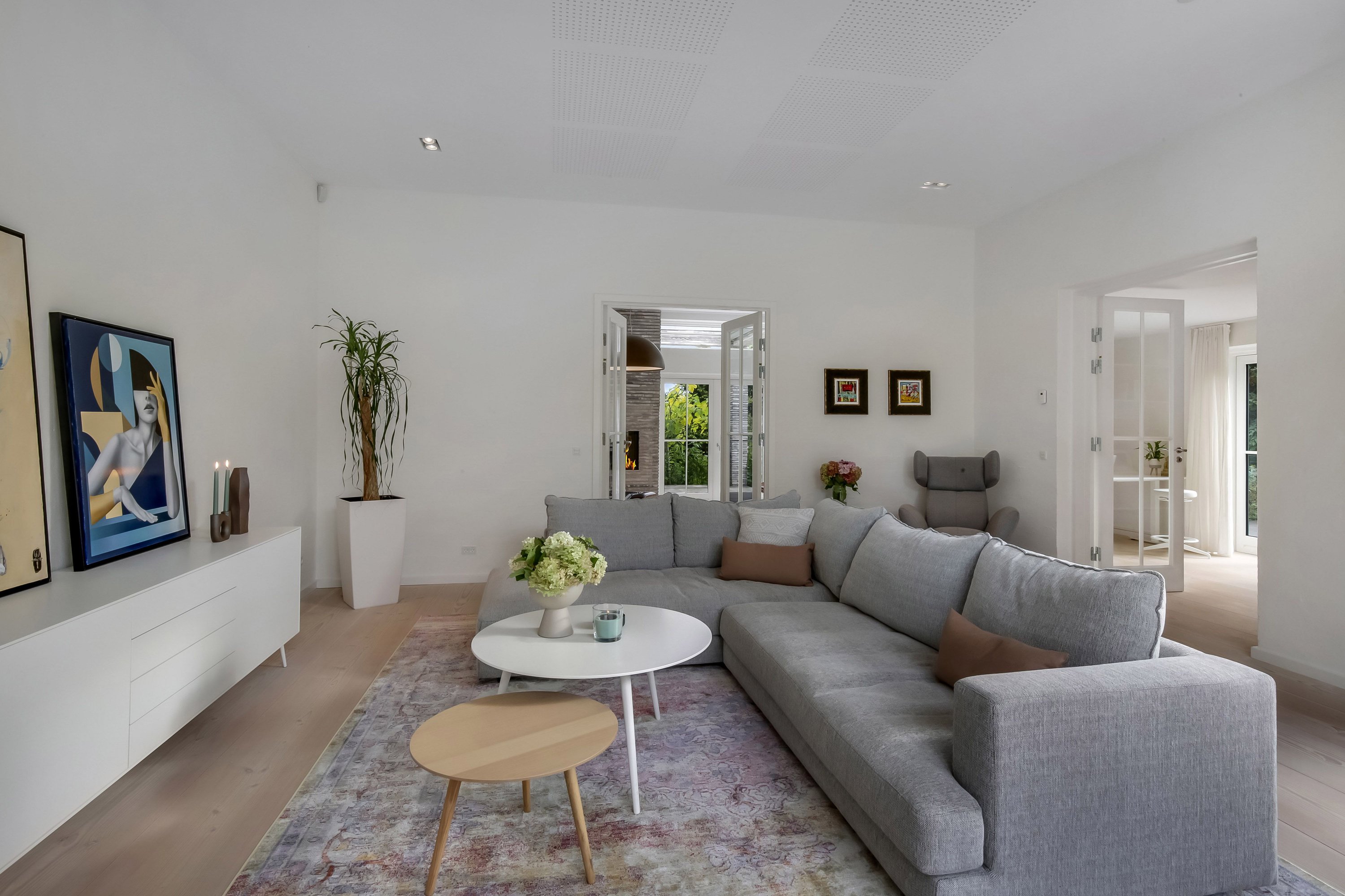 Fremhævet stue billede i fuldskærmstilstand. Billede af Hørhavevej 75A, 8270 Højbjerg