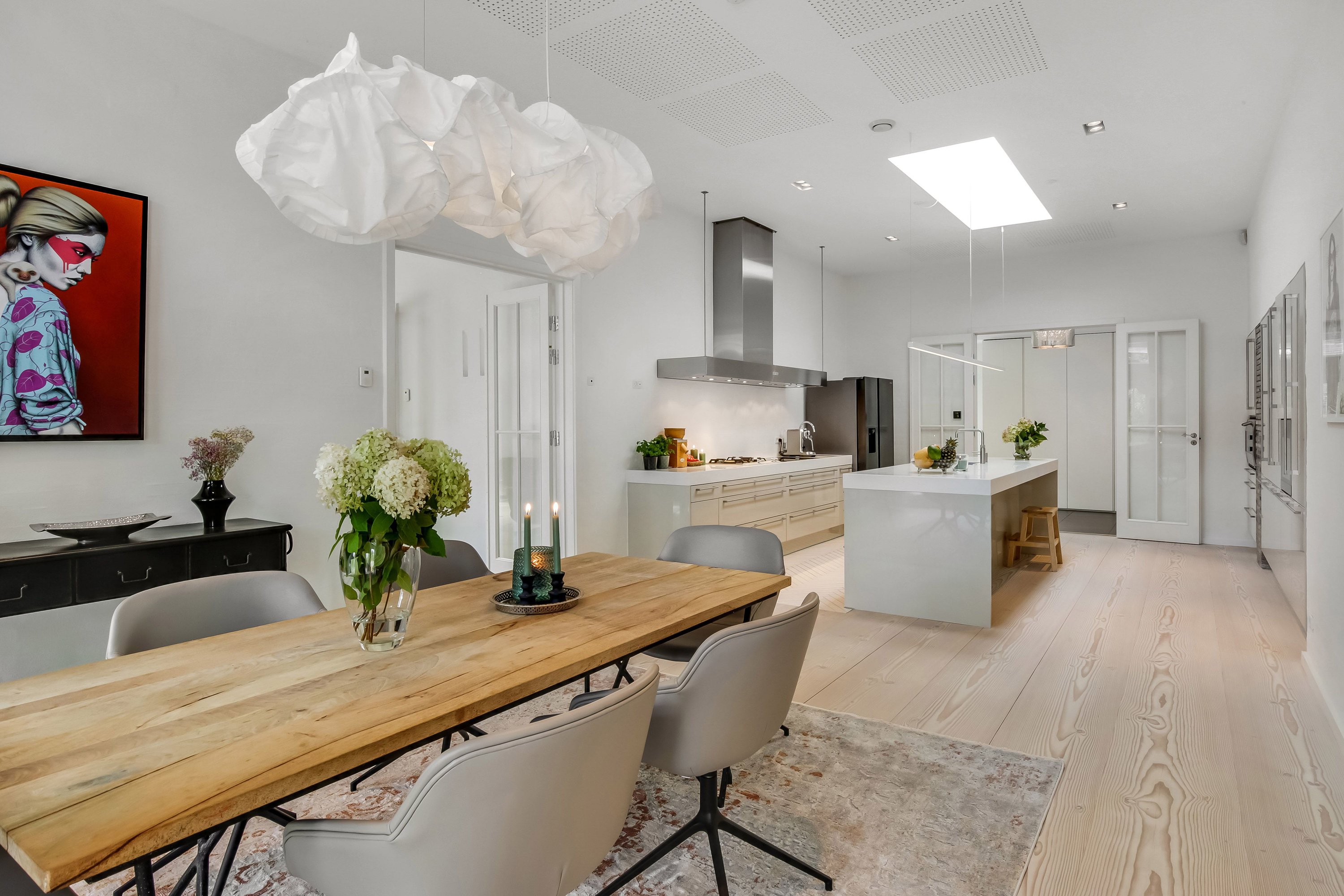 Fremhævet køkken/alrum billede i fuldskærmstilstand. Billede af Hørhavevej 75A, 8270 Højbjerg