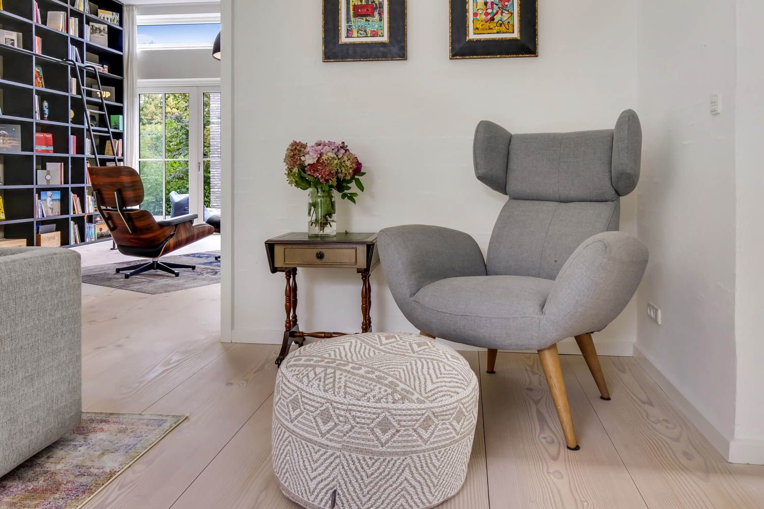 Fremhævet stue billede i fuldskærmstilstand. Billede af Hørhavevej 75A, 8270 Højbjerg