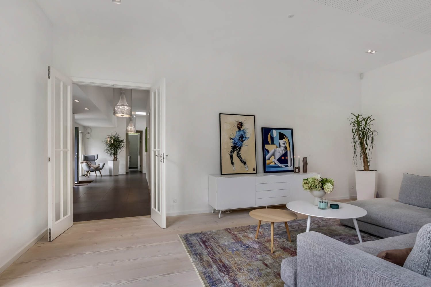 Fremhævet stue billede i fuldskærmstilstand. Billede af Hørhavevej 75A, 8270 Højbjerg