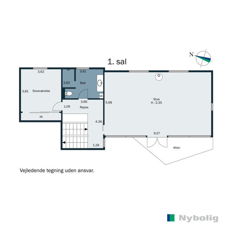 Plantegninger billede af Granhegnet 9, 3450 Allerød
